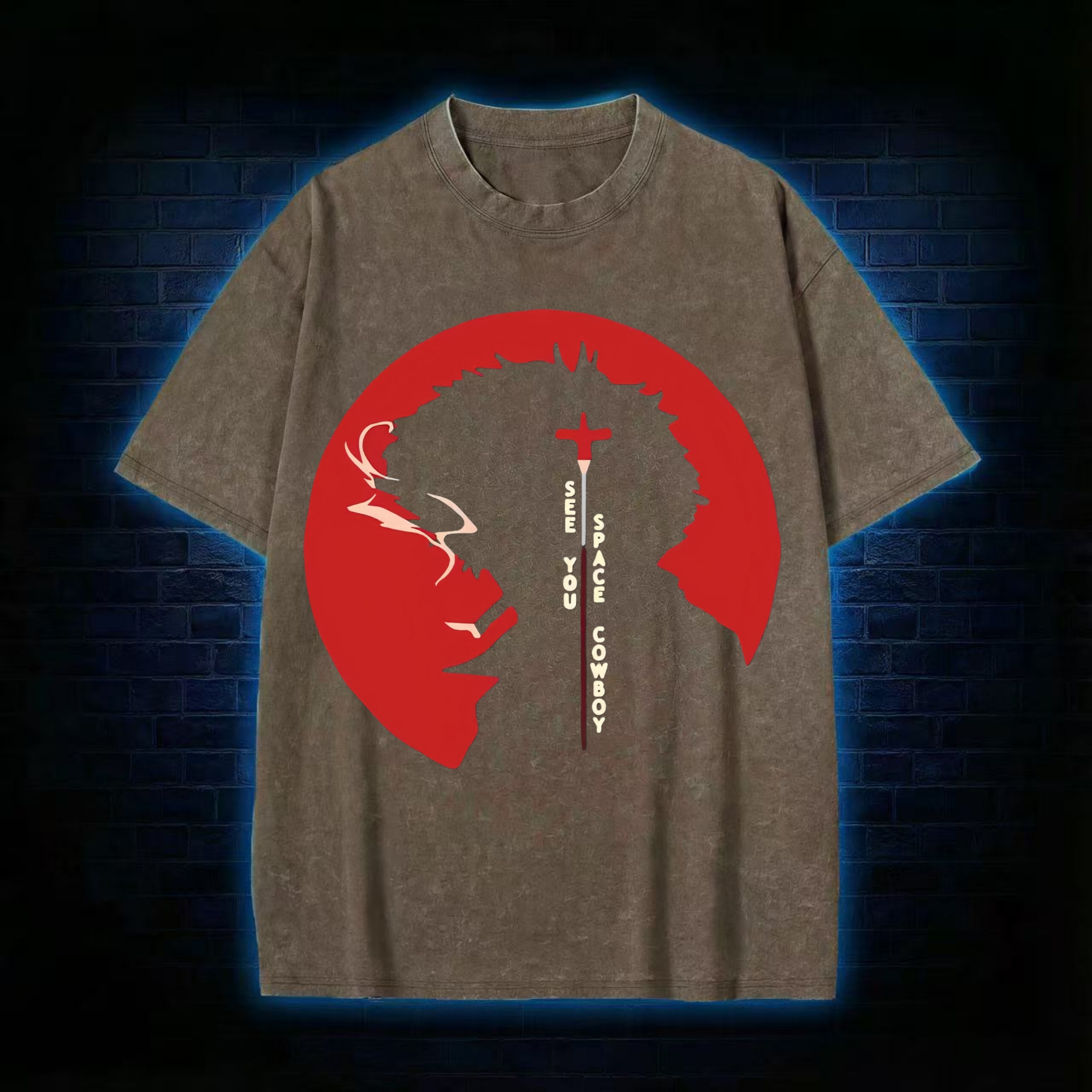 Retro See You Cowboy Washed T-shirt