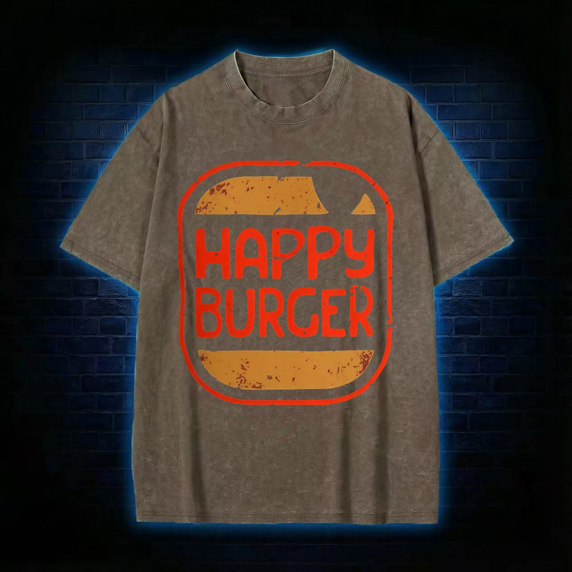 Burger Washed T-shirt