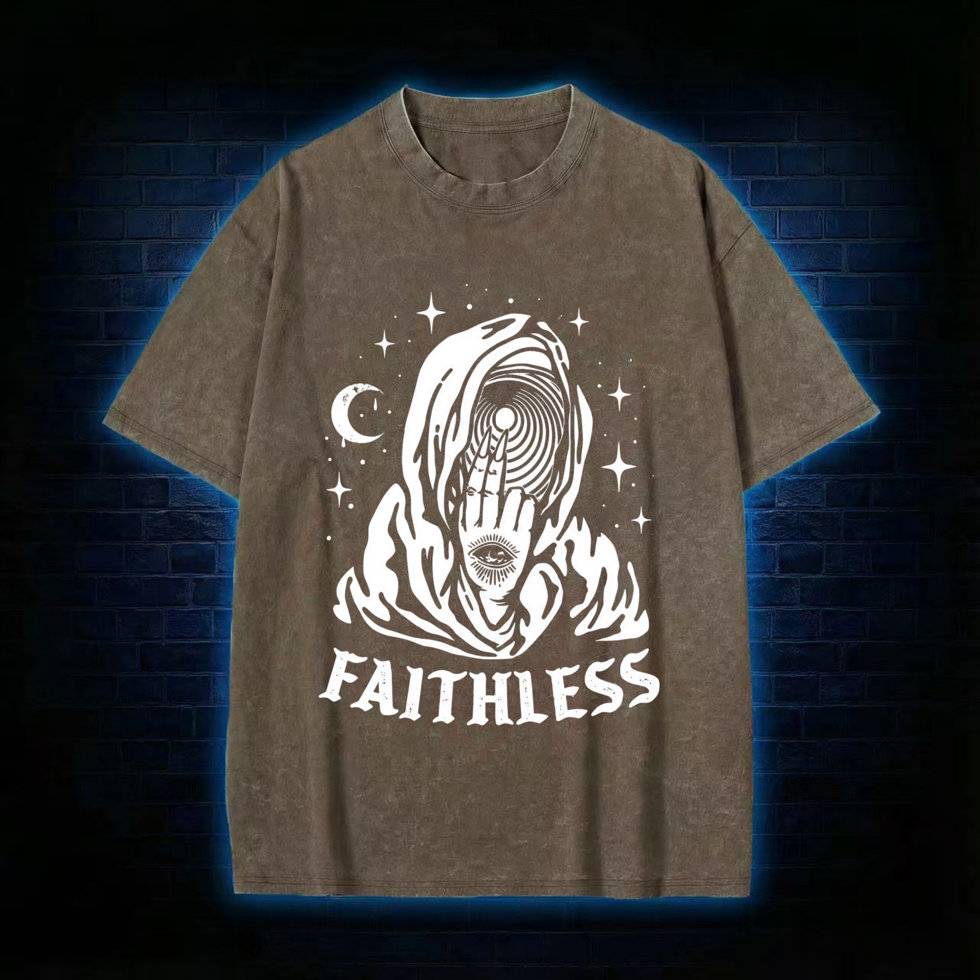 Faithless Washed T-shirt