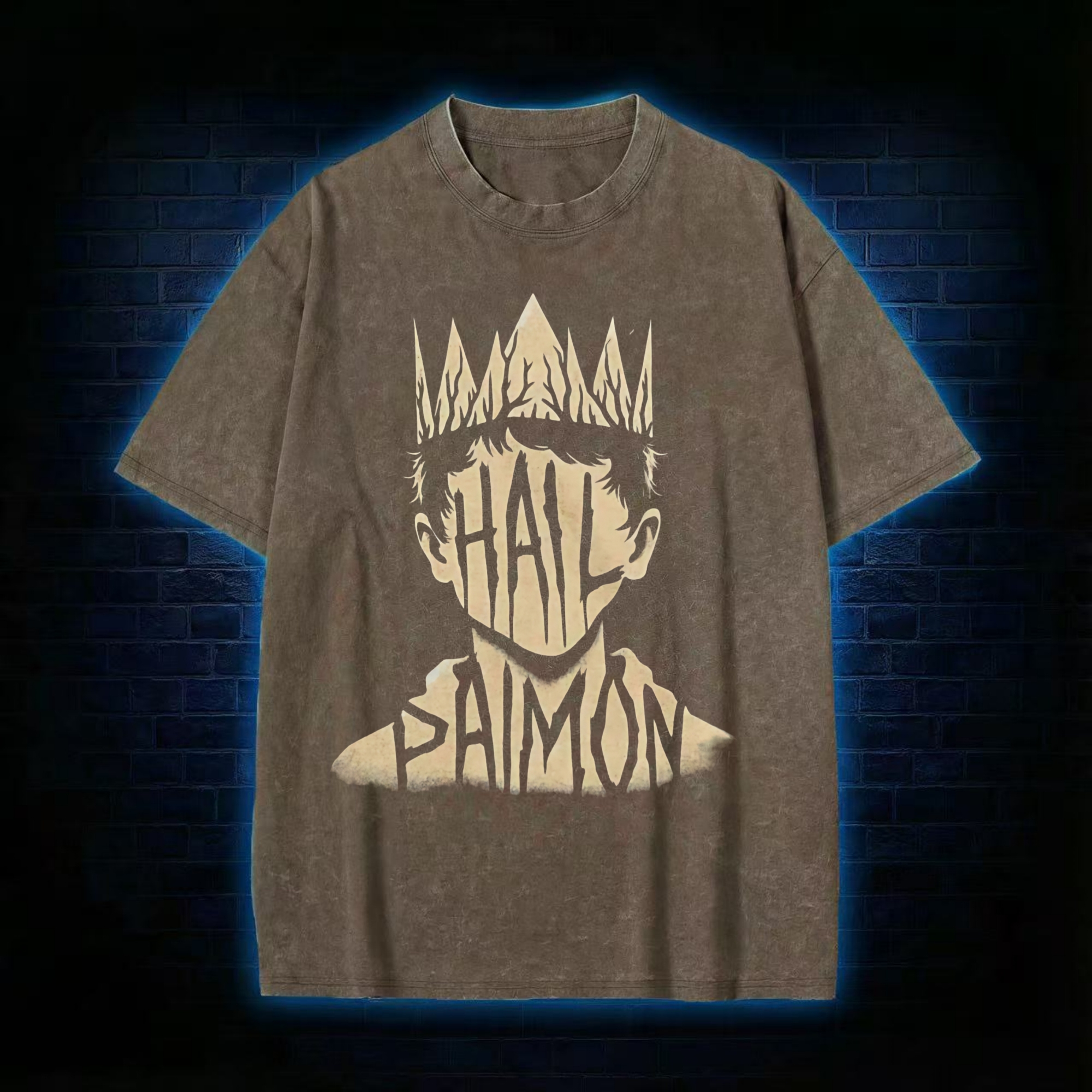 Hail Paimon Washed T-shirt