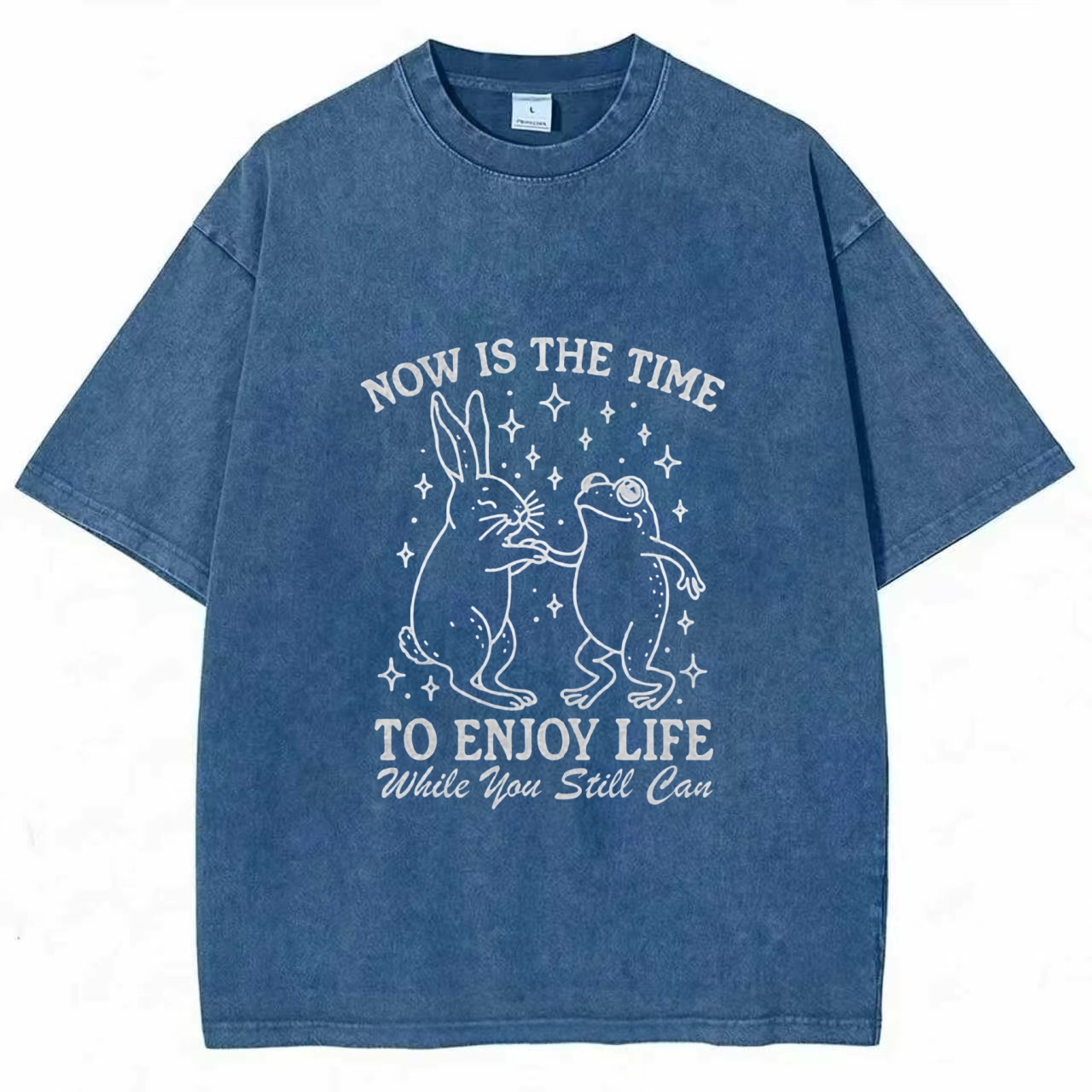 Enjoy Life Now Washed T-shirt