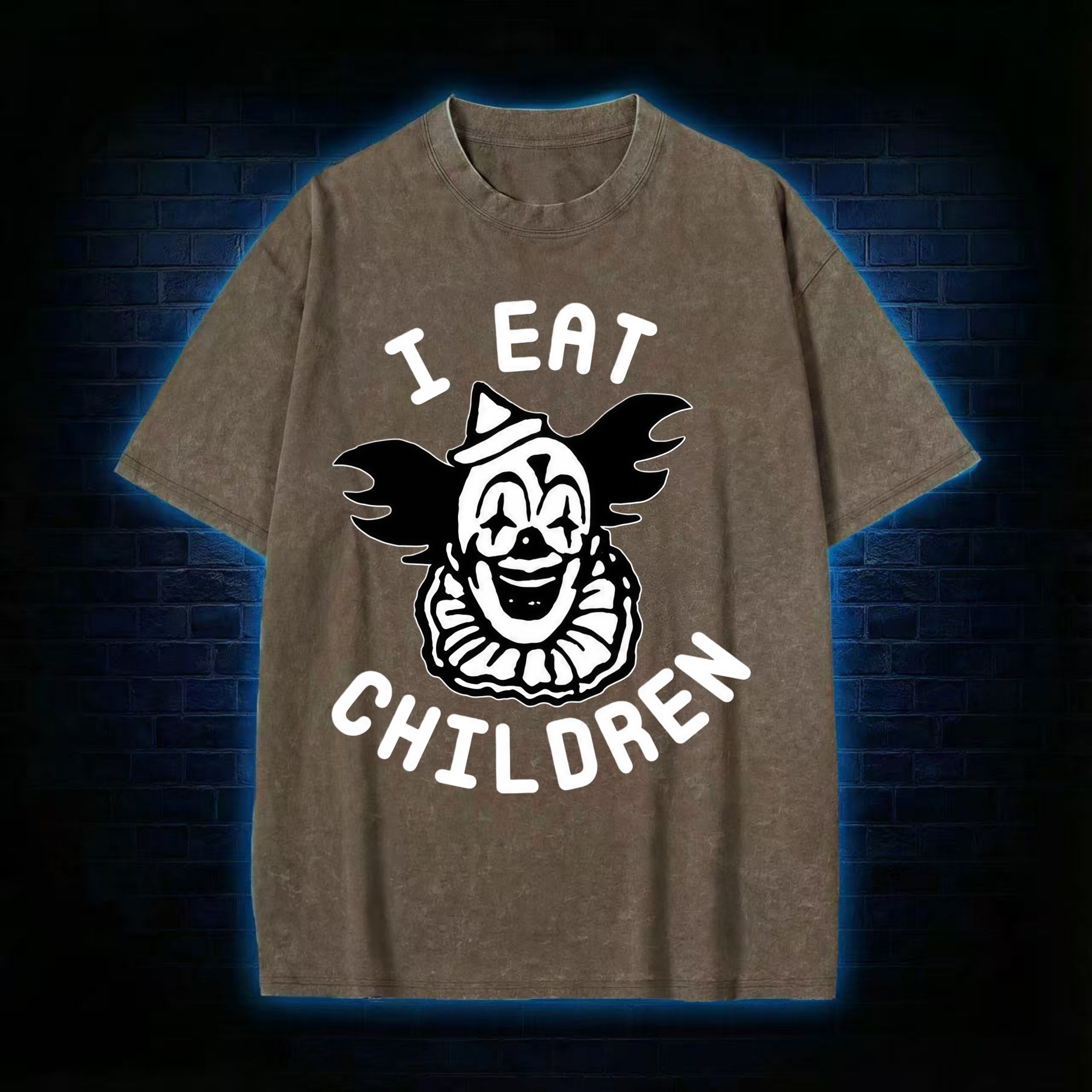 I Eat Children Washed T-shirt