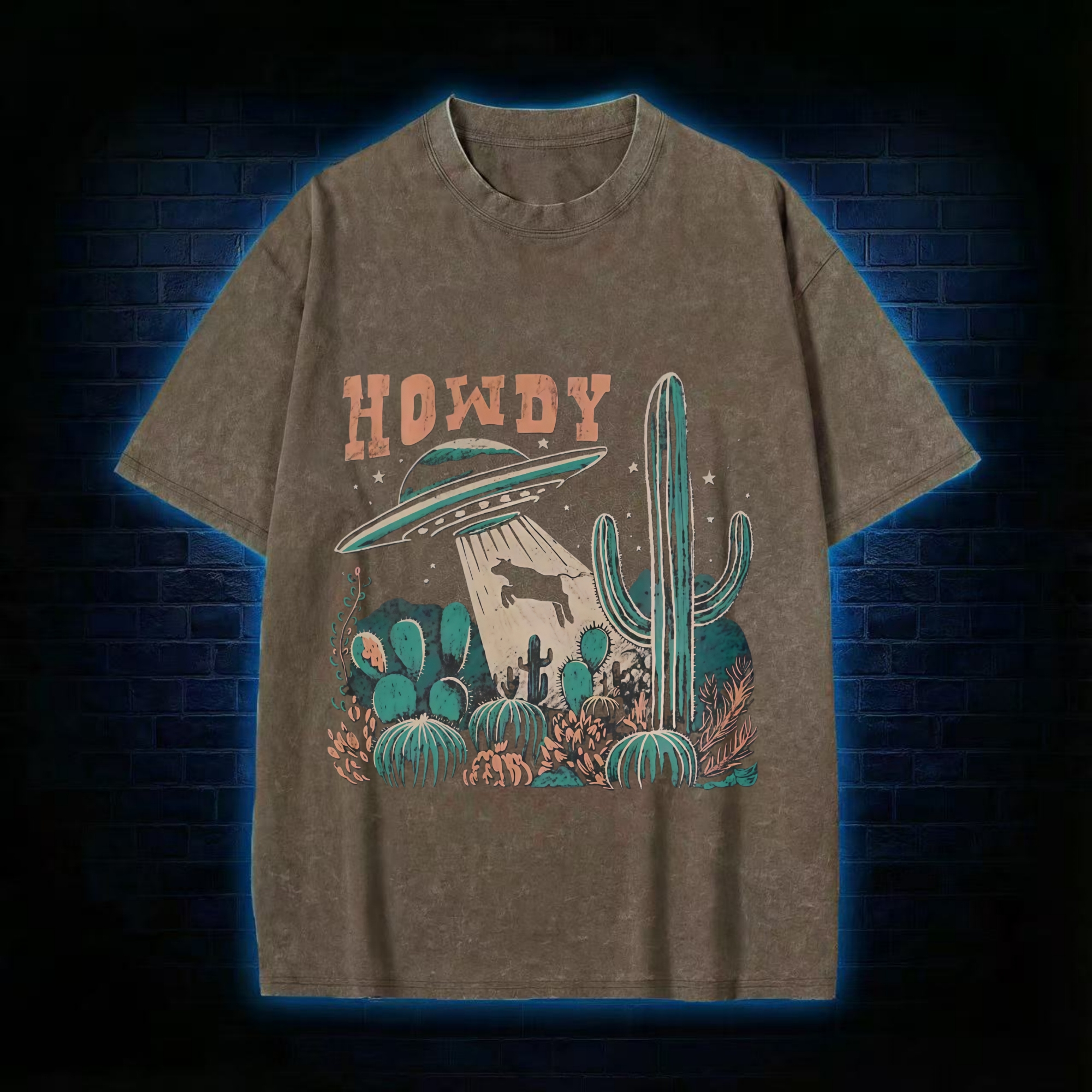 Howdy Washed T-shirt