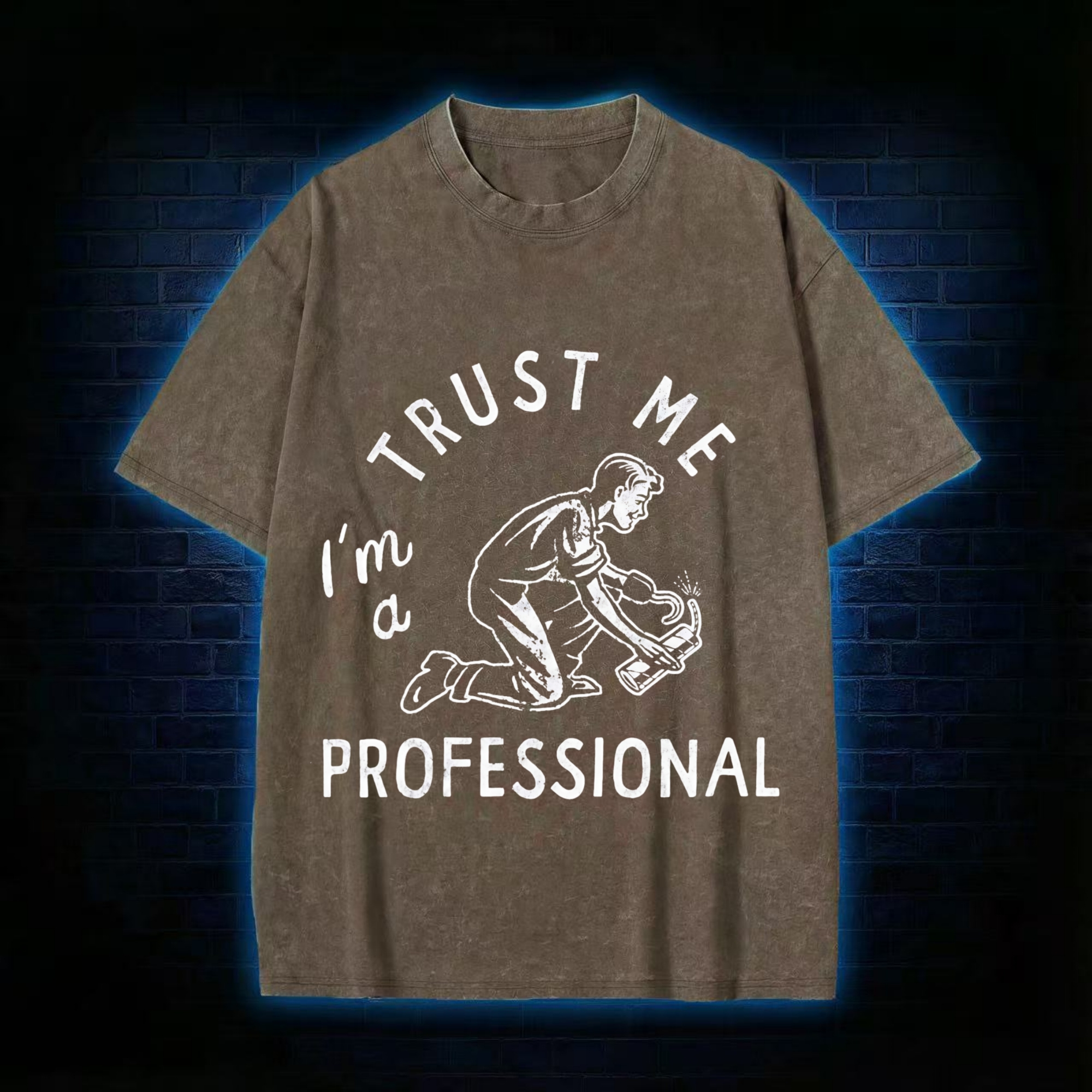I'm a Professional Washed T-shirt