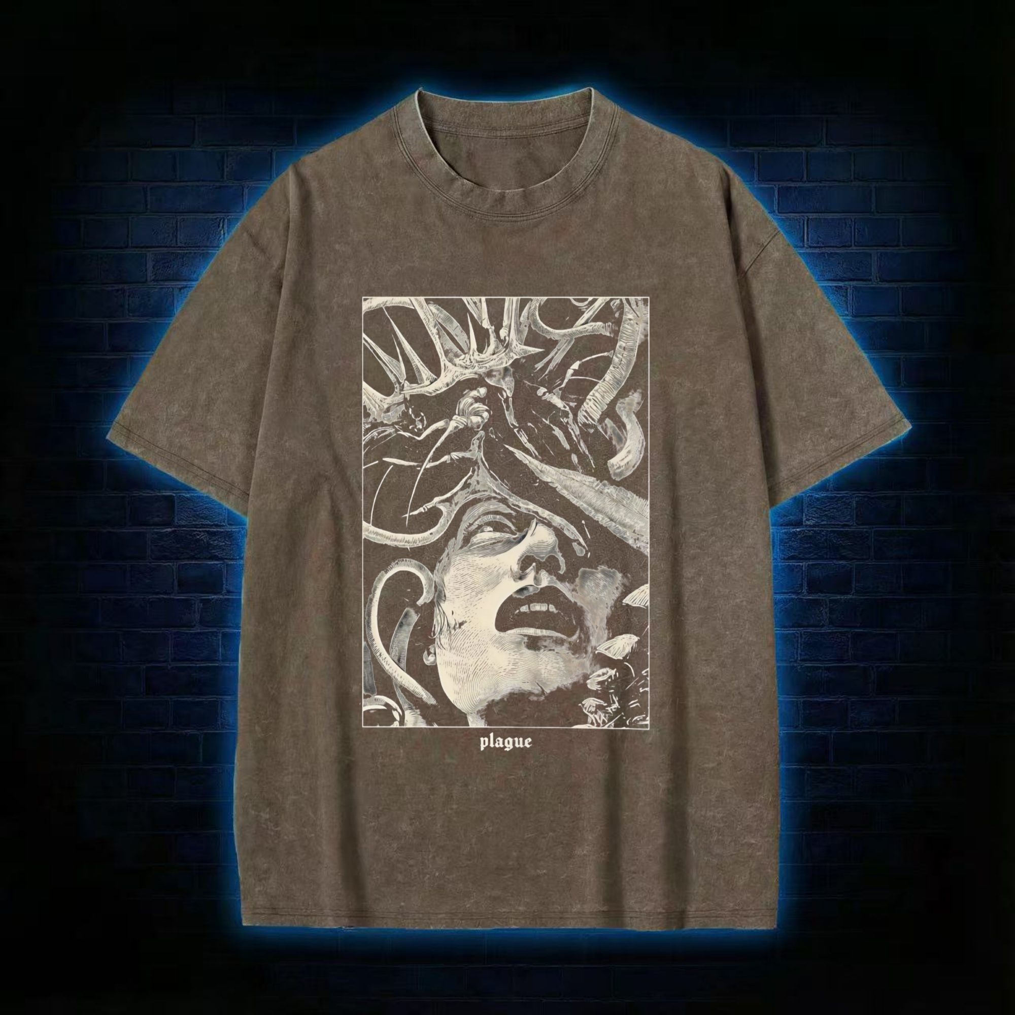 Plauge Washed T-shirt