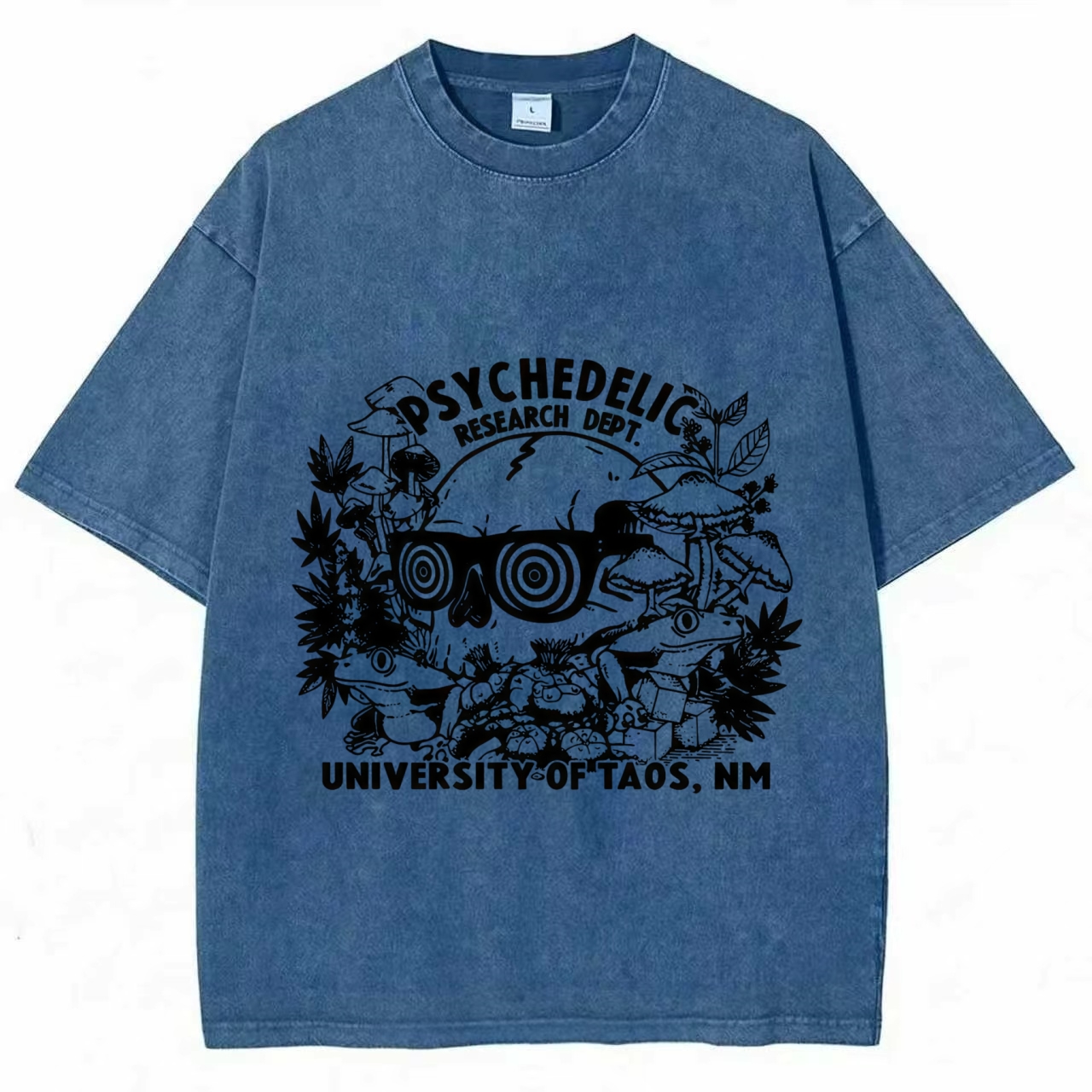 Psychedelic Research Washed T-shirt