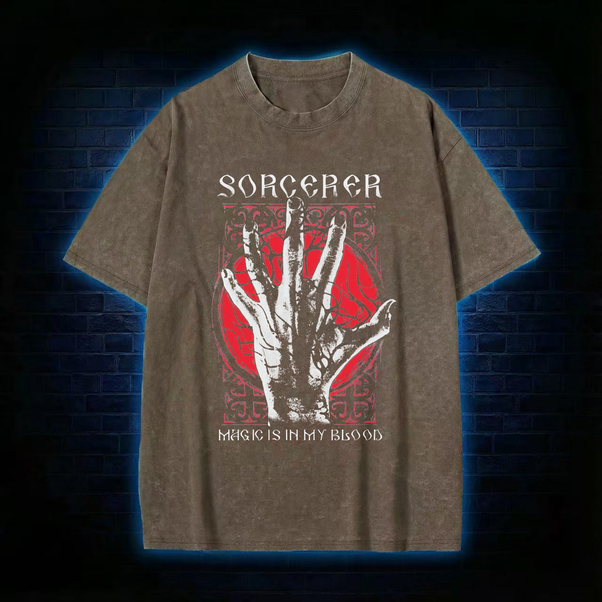 Magic is in My Blood Washed T-shirt