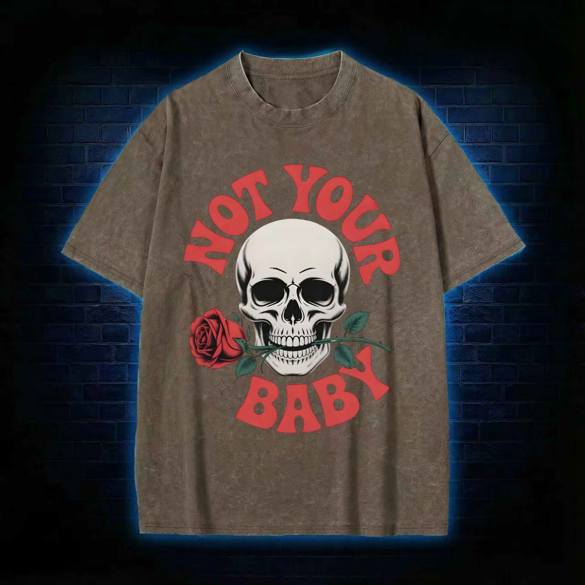 Not Your Baby Washed T-shirt