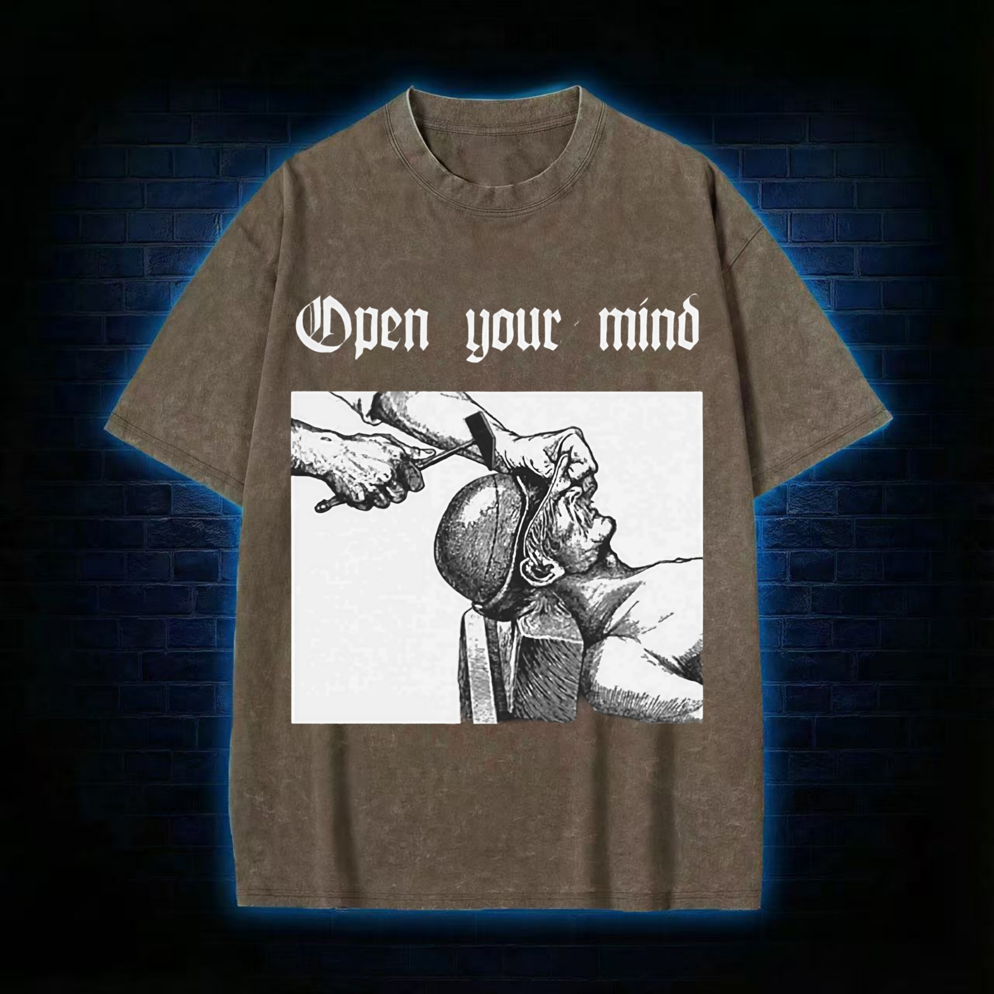 Open Your Mind Washed T-shirt