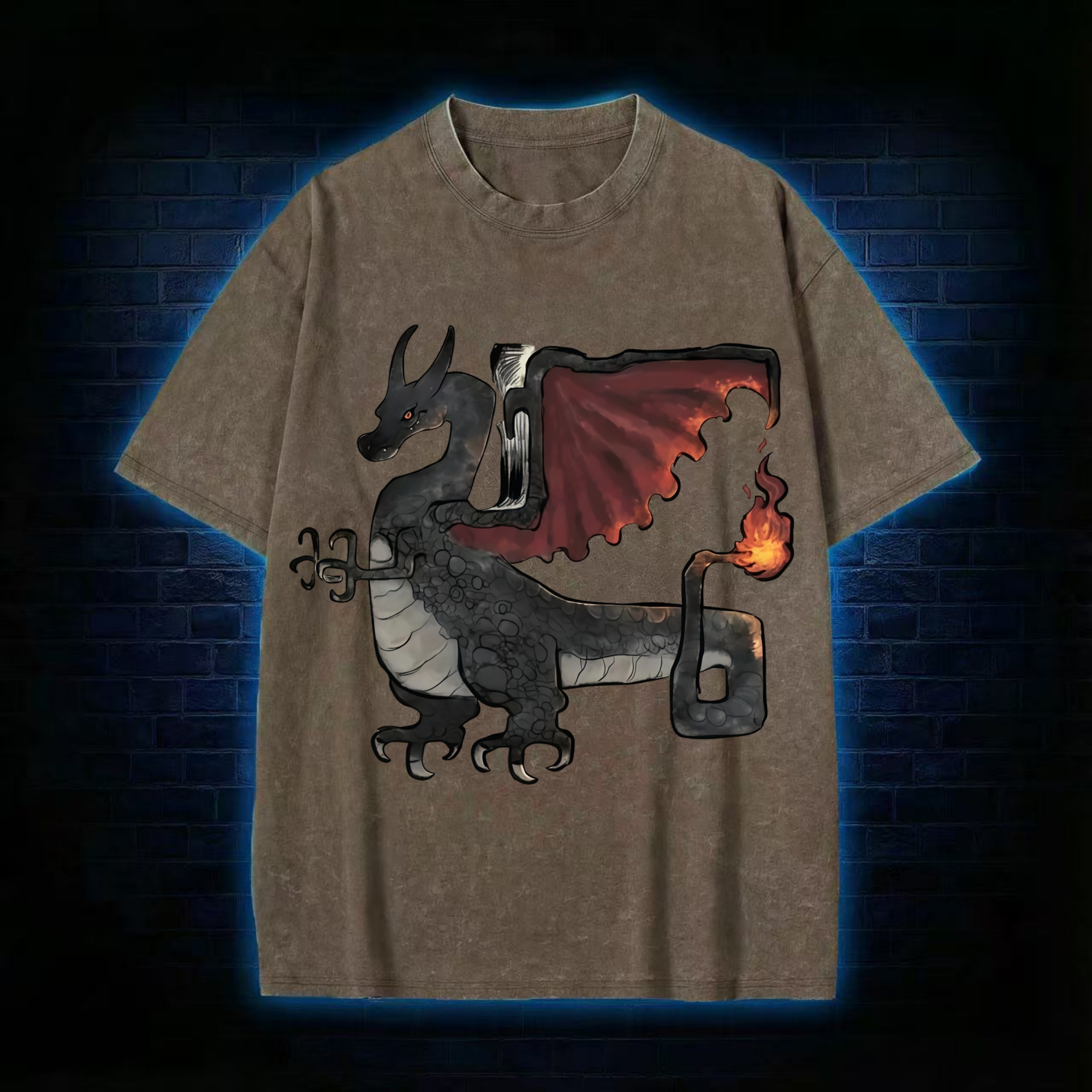 The Chuck Dragon Washed T-shirt