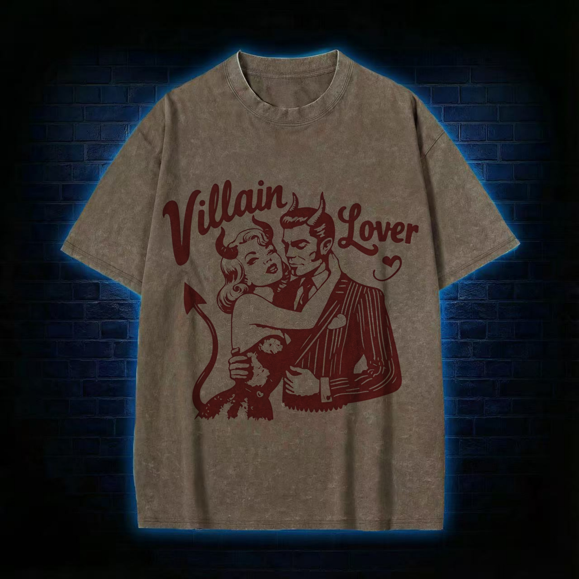 Villain Lover Washed T-shirt
