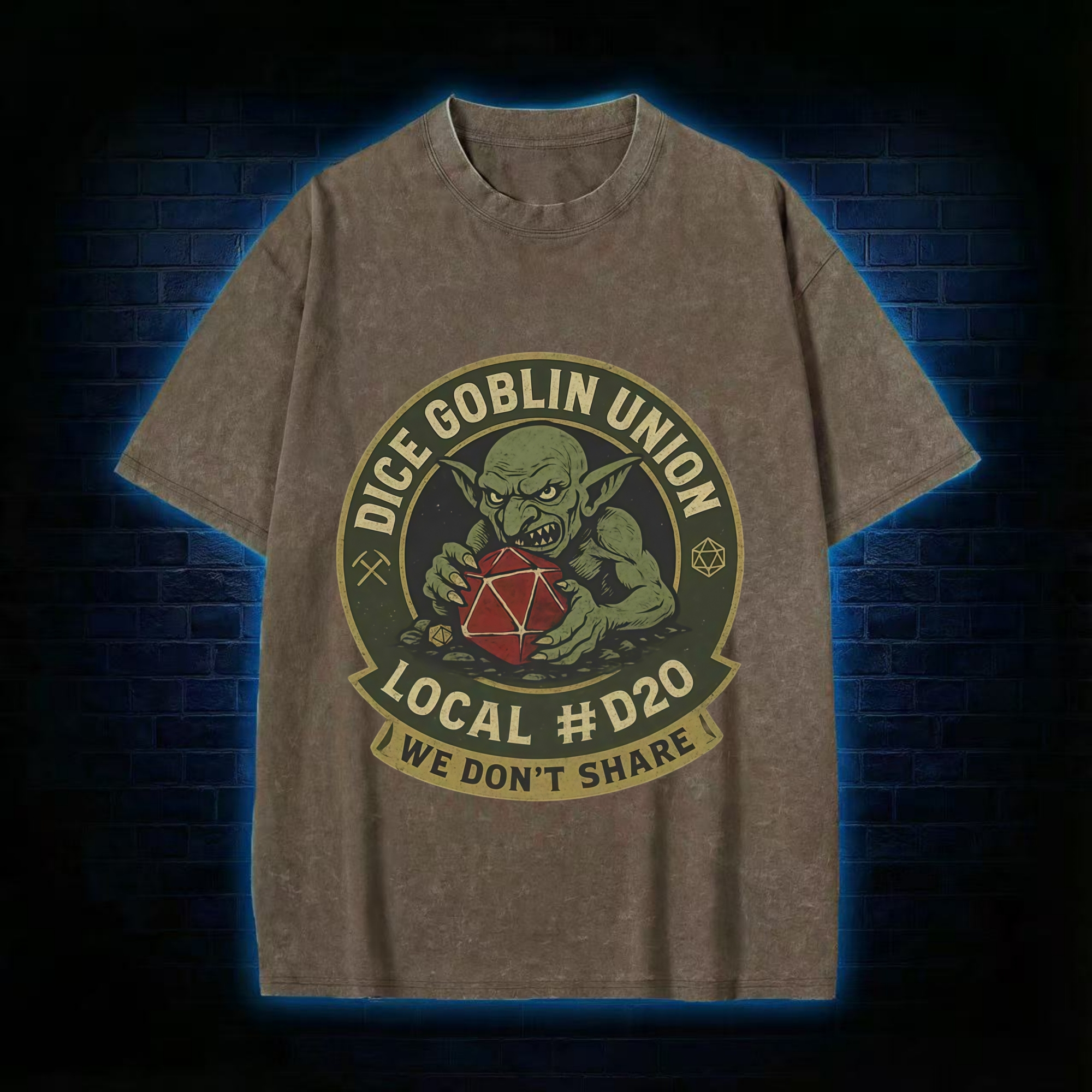 We Don't Share Washed T-shirt