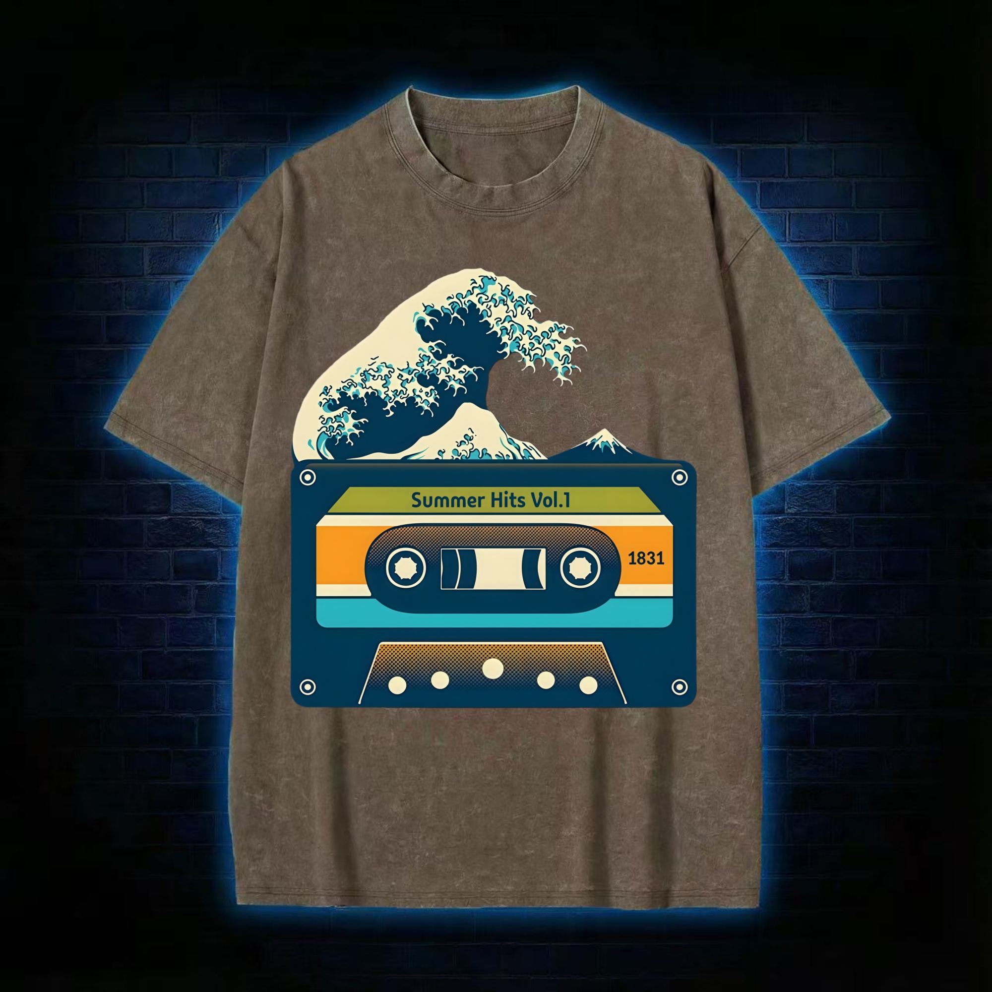 Summer Hits Of Kanagawa Cassette T-shirt