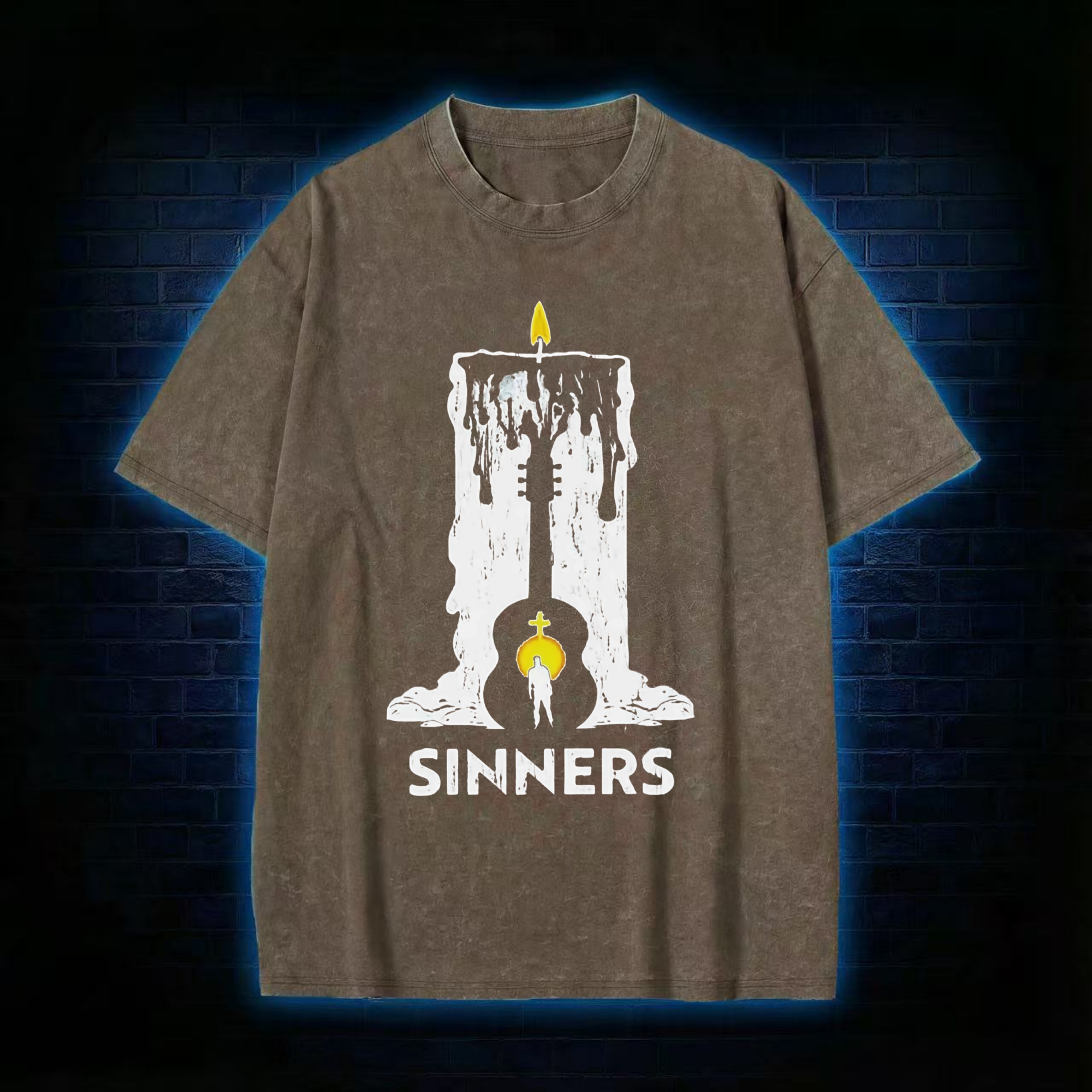 We Rule the Night Washed T-shirt