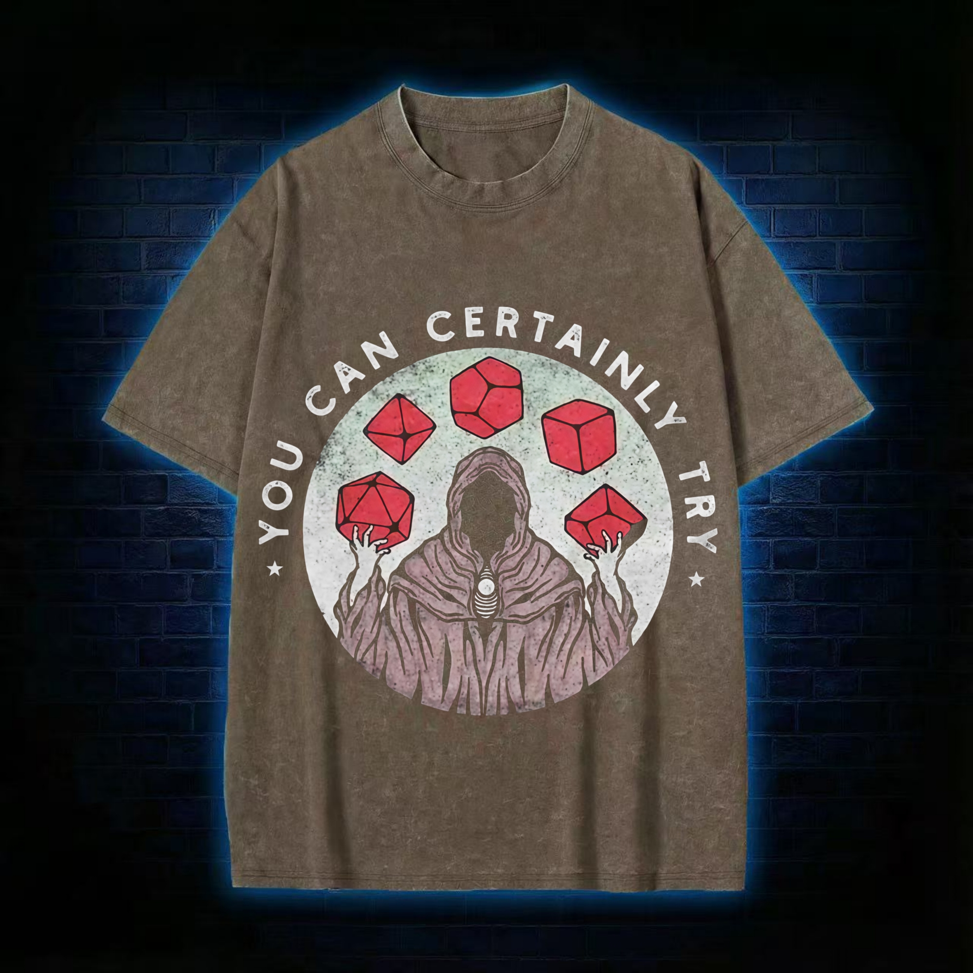 You Can Certainly Try Washed T-shirt