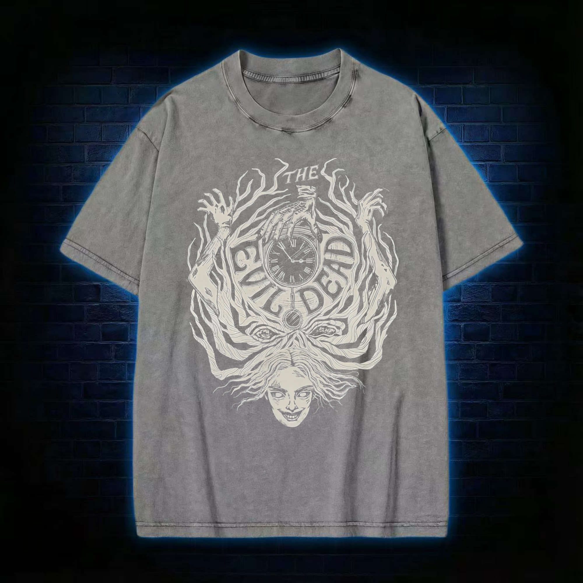 Deadite Terror Washed T-shirt