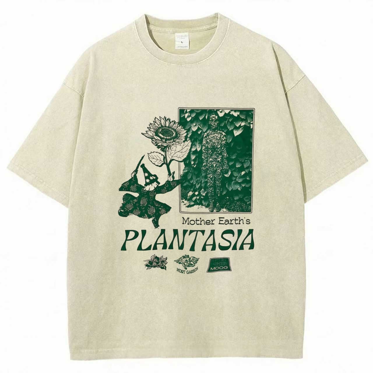 Earth's Plantasia Washed T-shirt