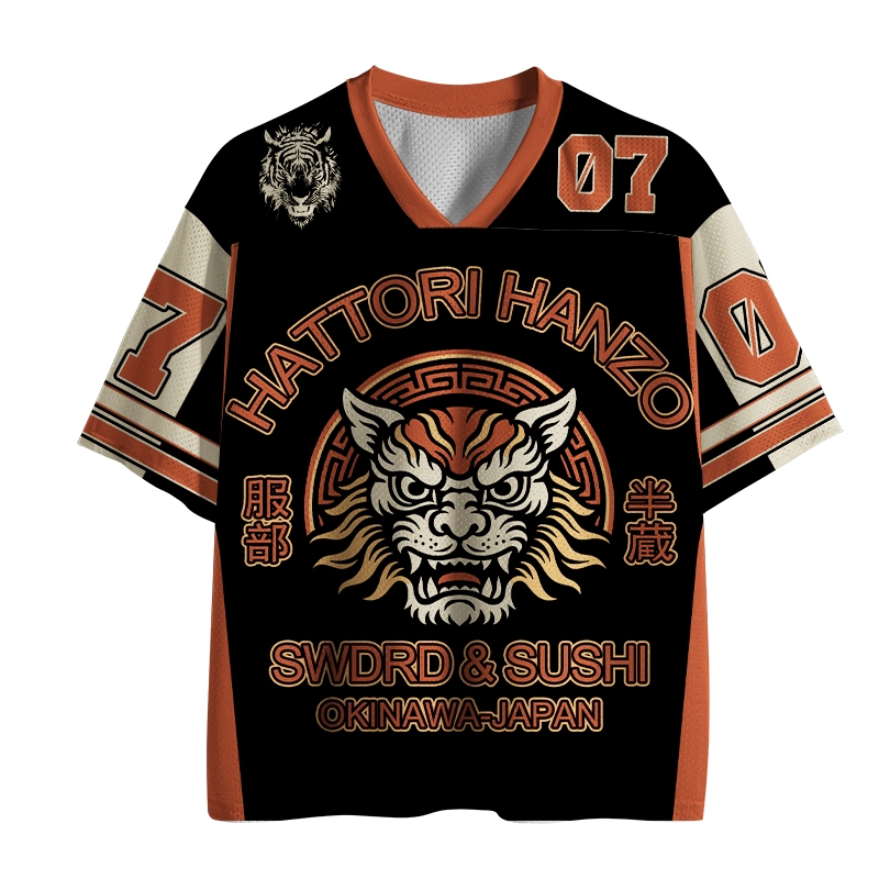 Hattori Lion Japanese Samurai Mesh Jersey