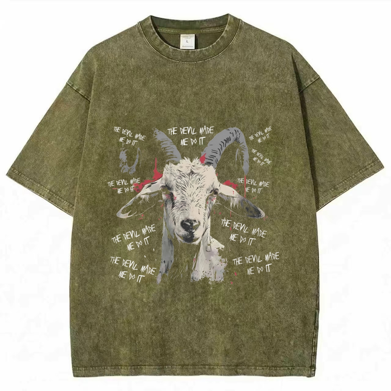 Evil Goat Washed T-shirt