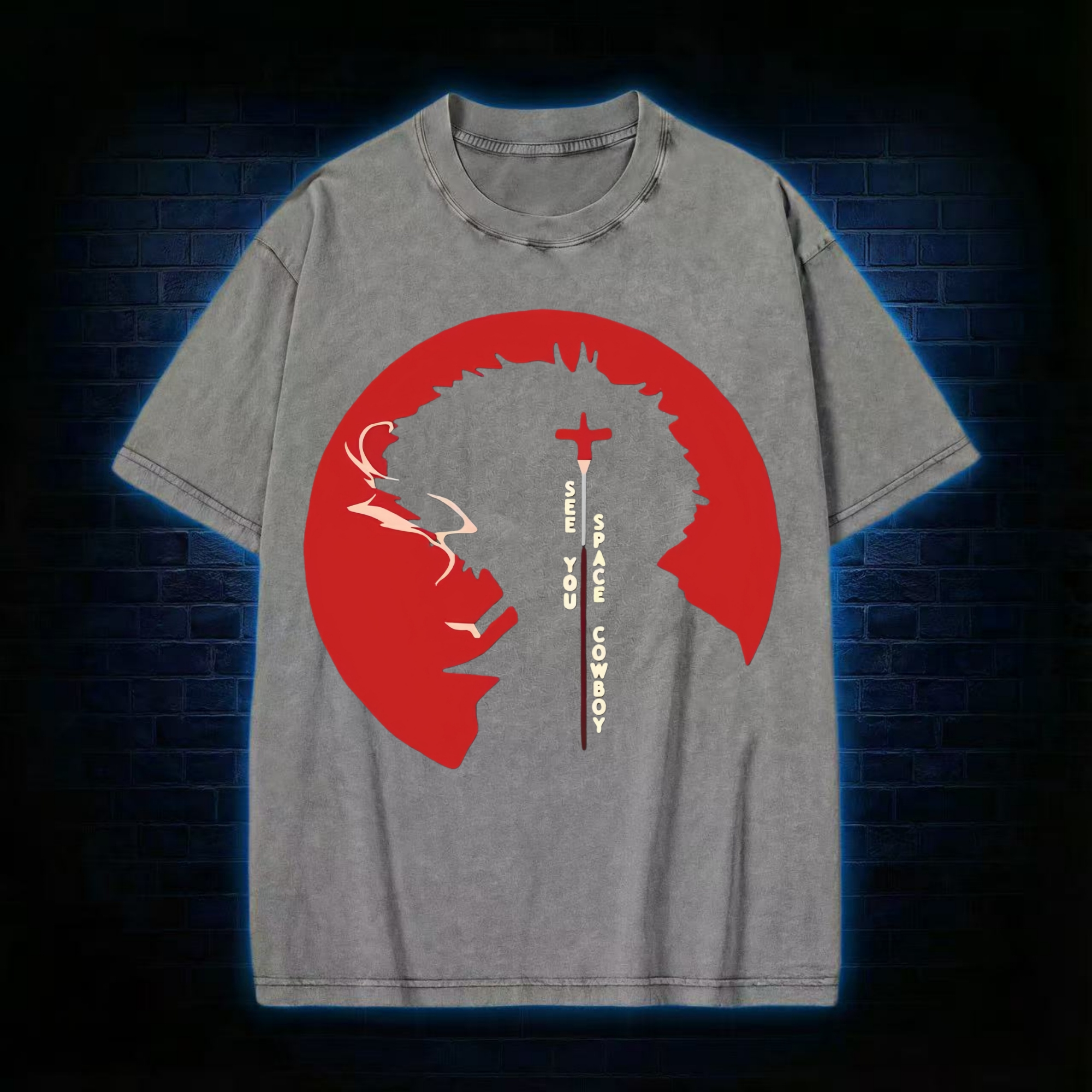 Retro See You Cowboy Washed T-shirt