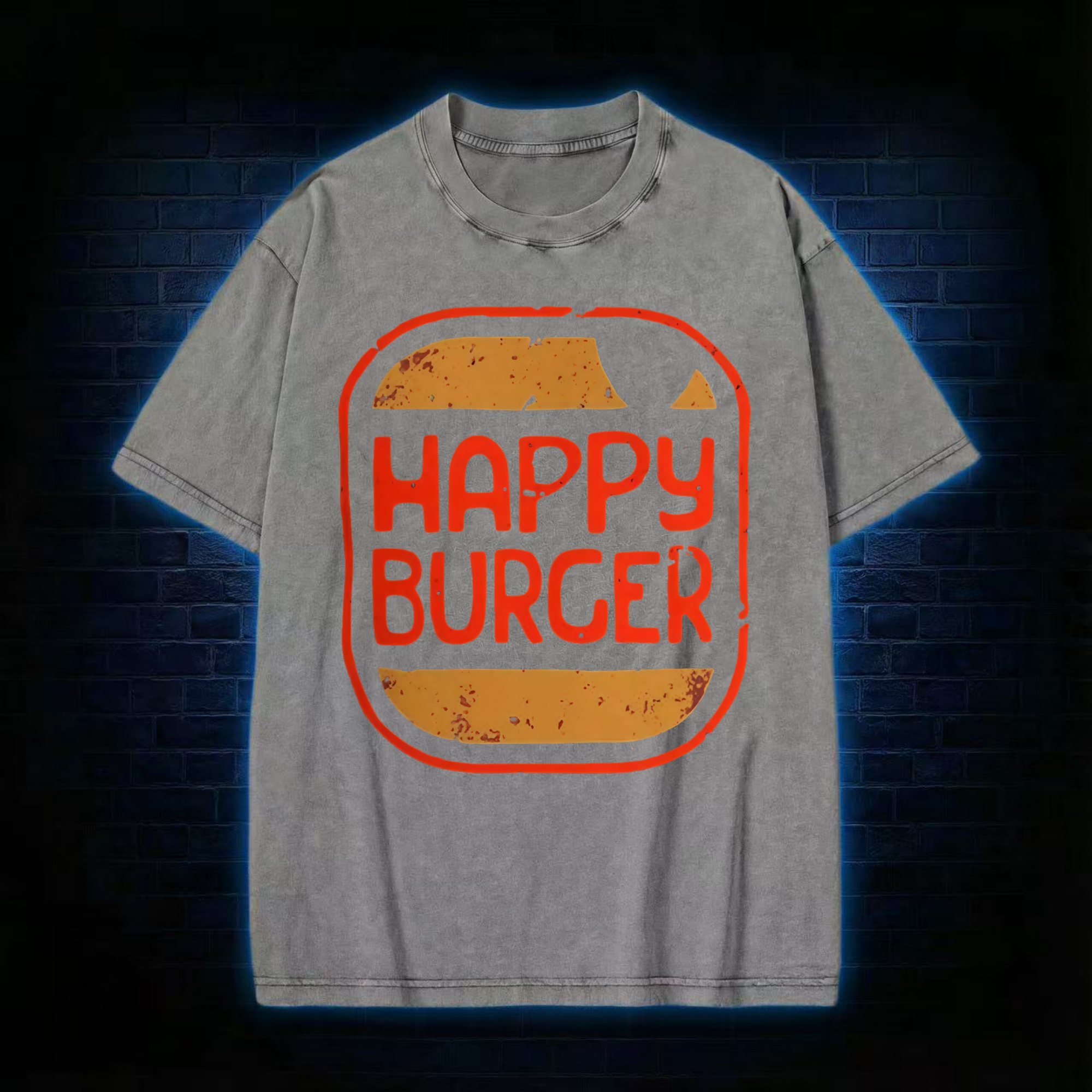 Burger Washed T-shirt