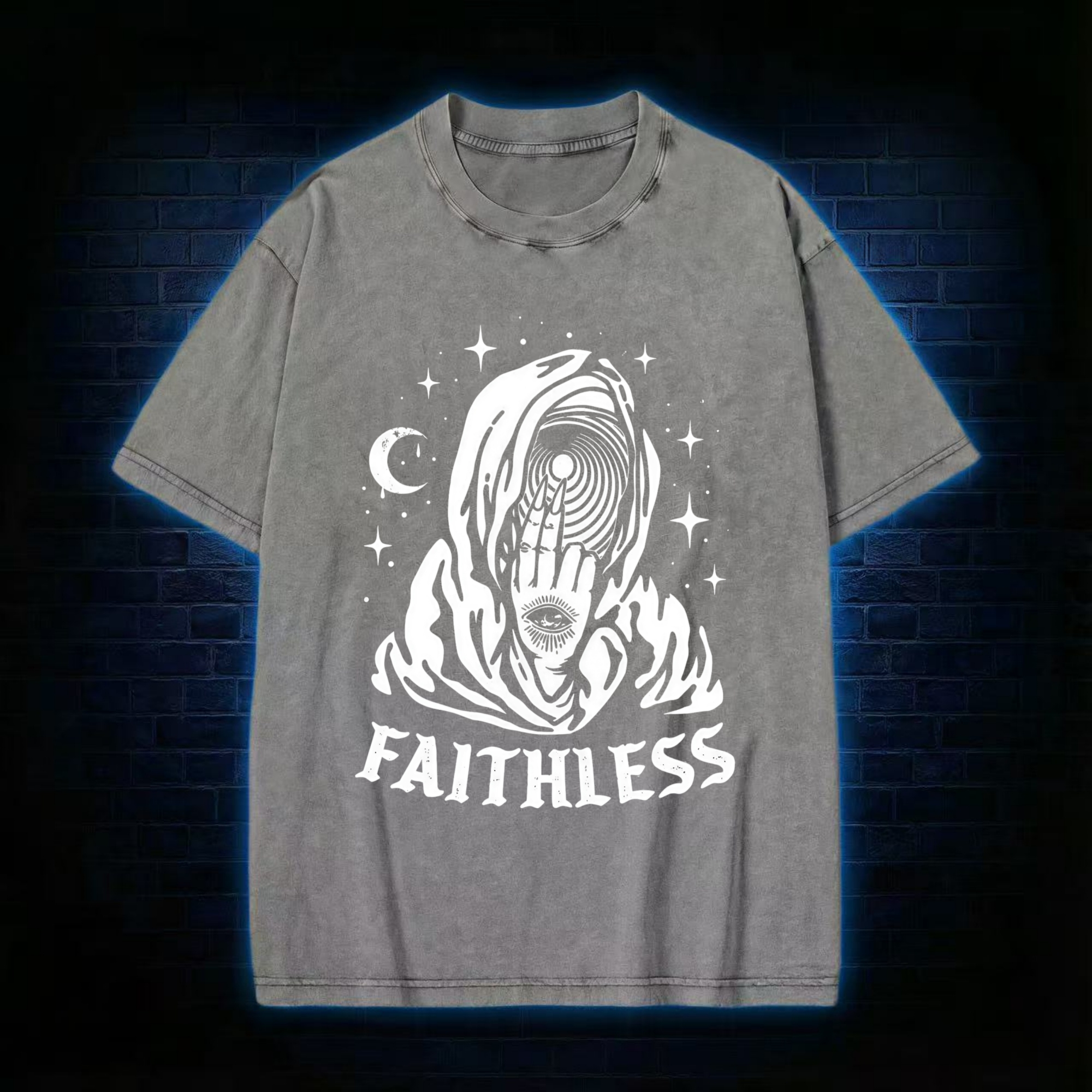 Faithless Washed T-shirt