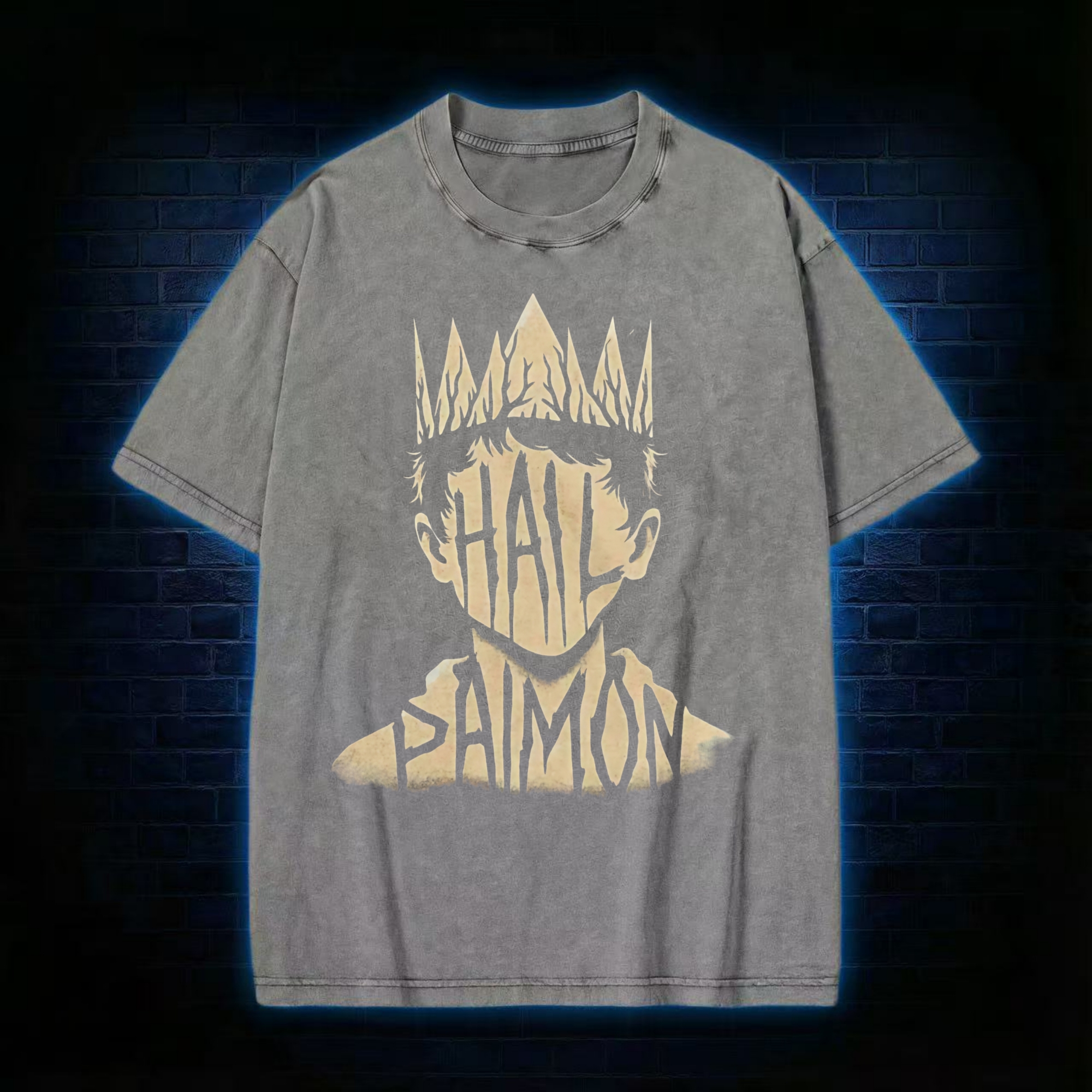 Hail Paimon Washed T-shirt
