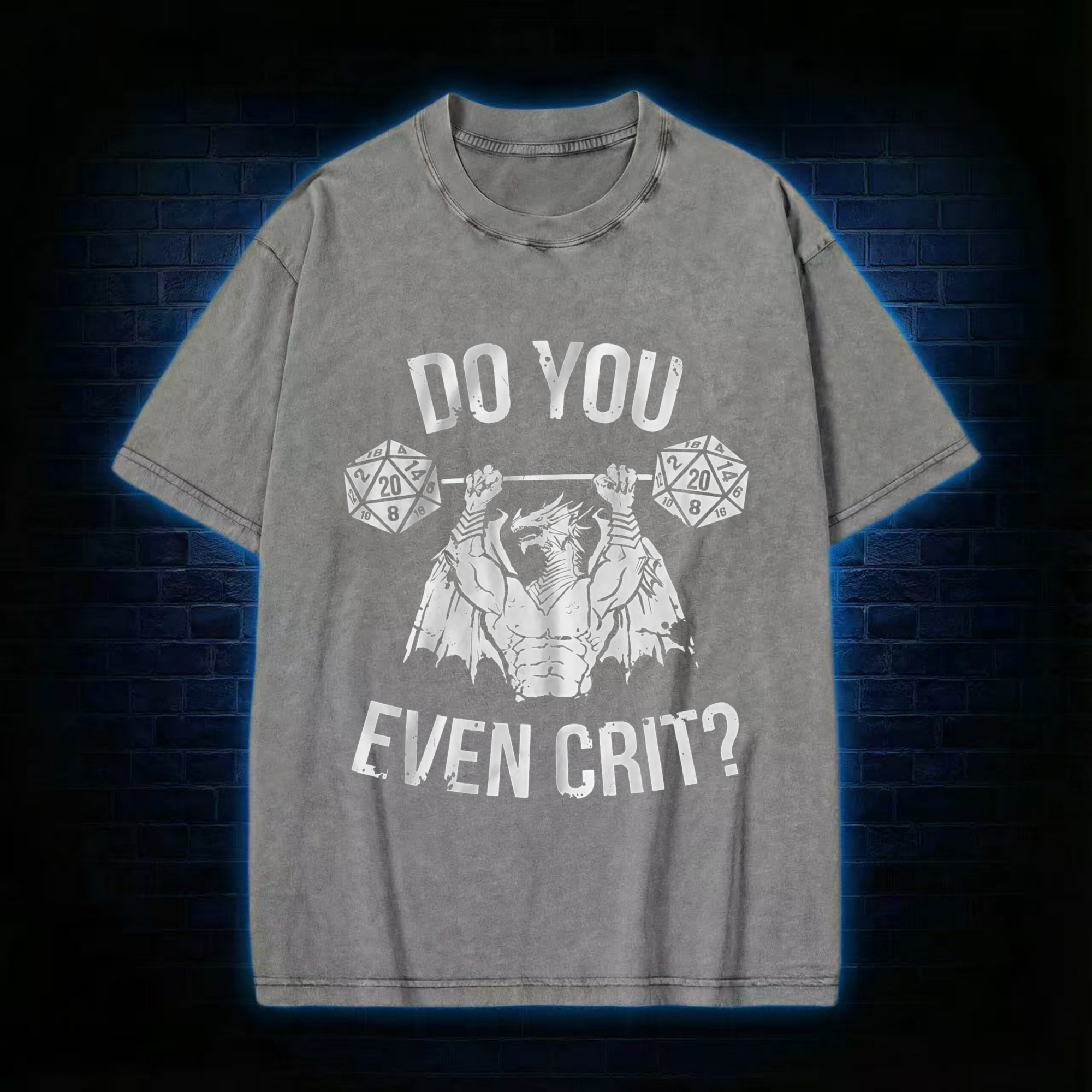 Do You Even Crit Washed T-shirt