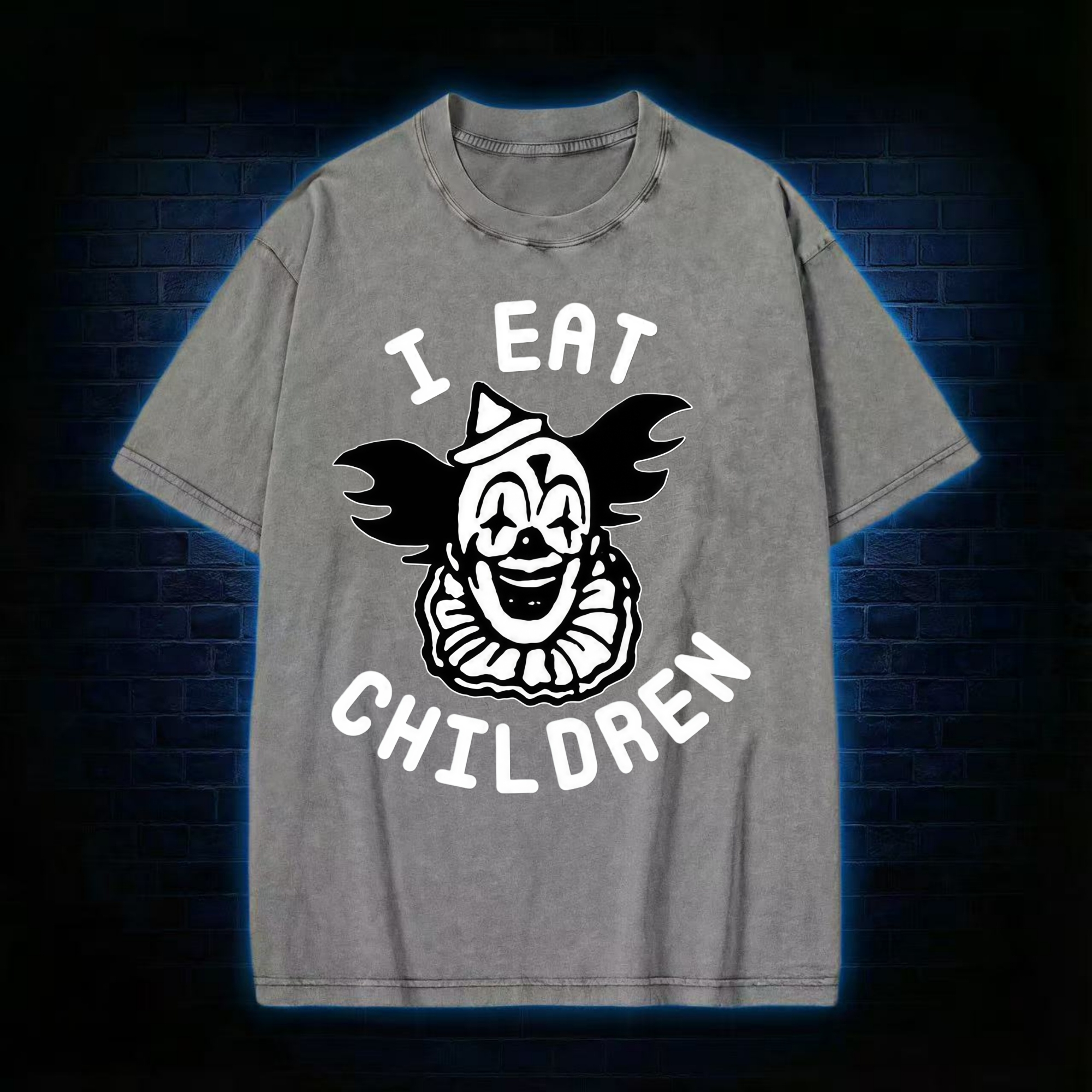 I Eat Children Washed T-shirt