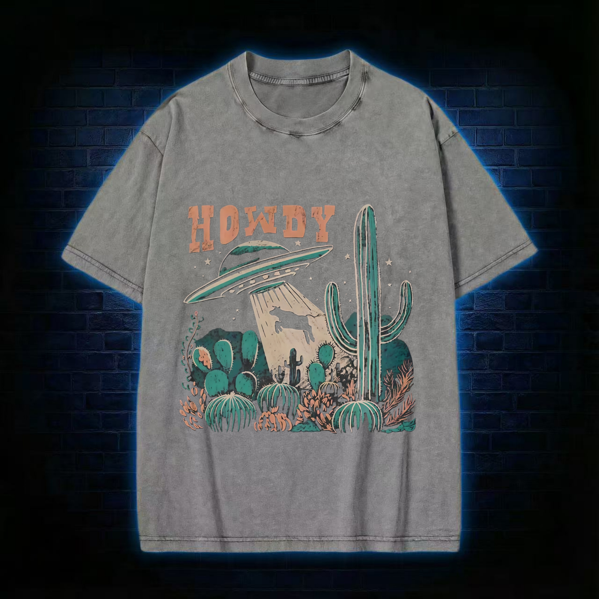 Howdy Washed T-shirt