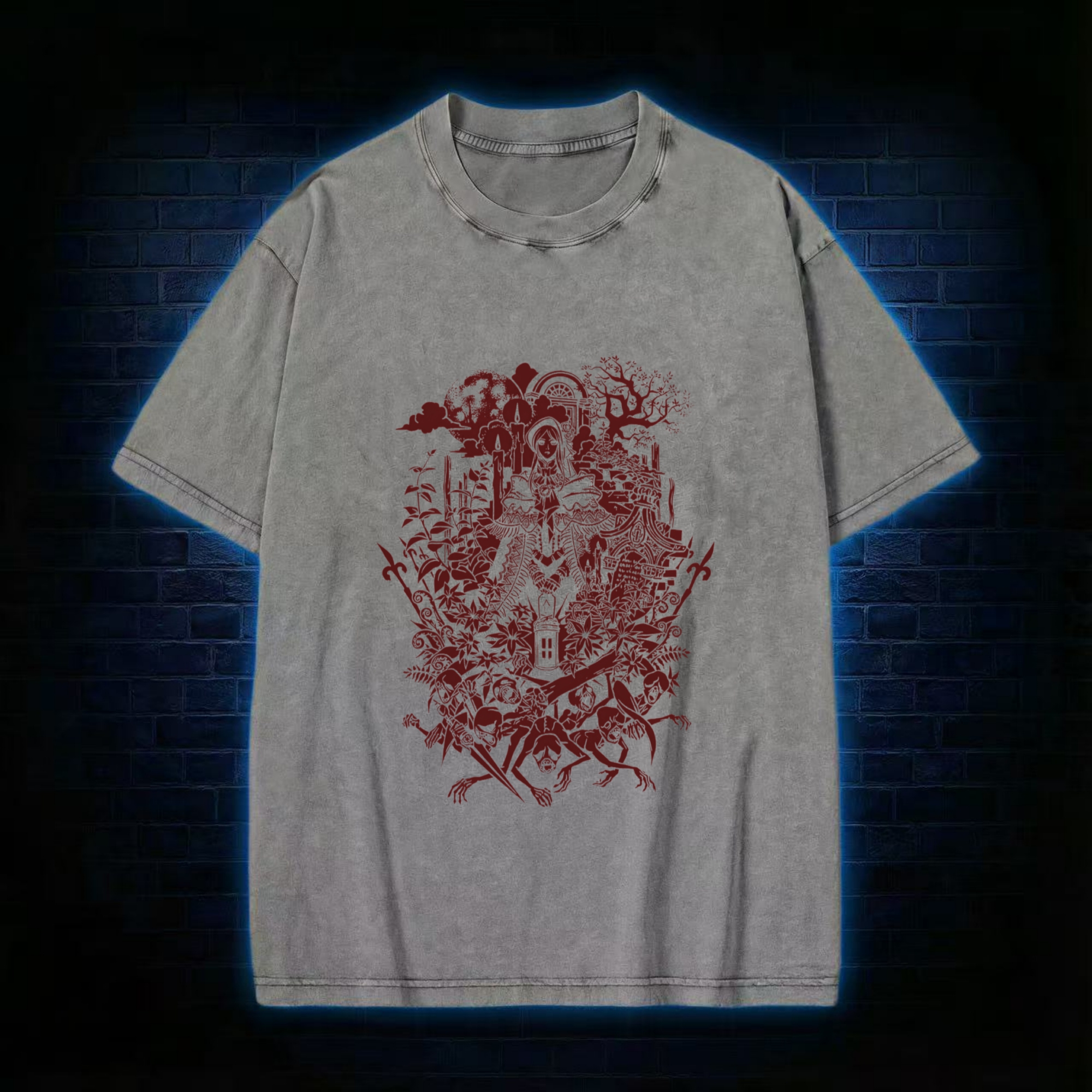 Hello Good Hunter Washed T-shirt