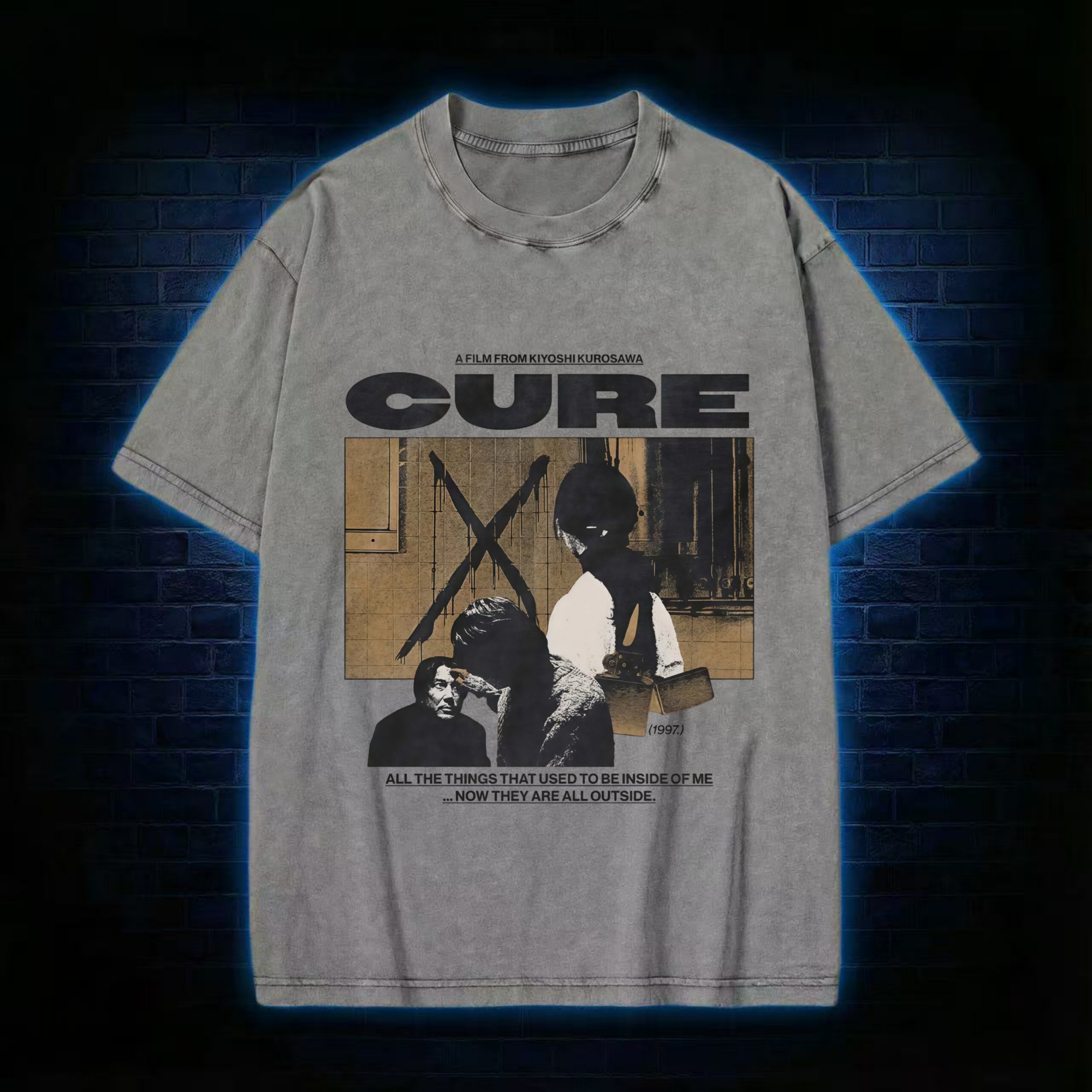 Cure Washed T-shirt