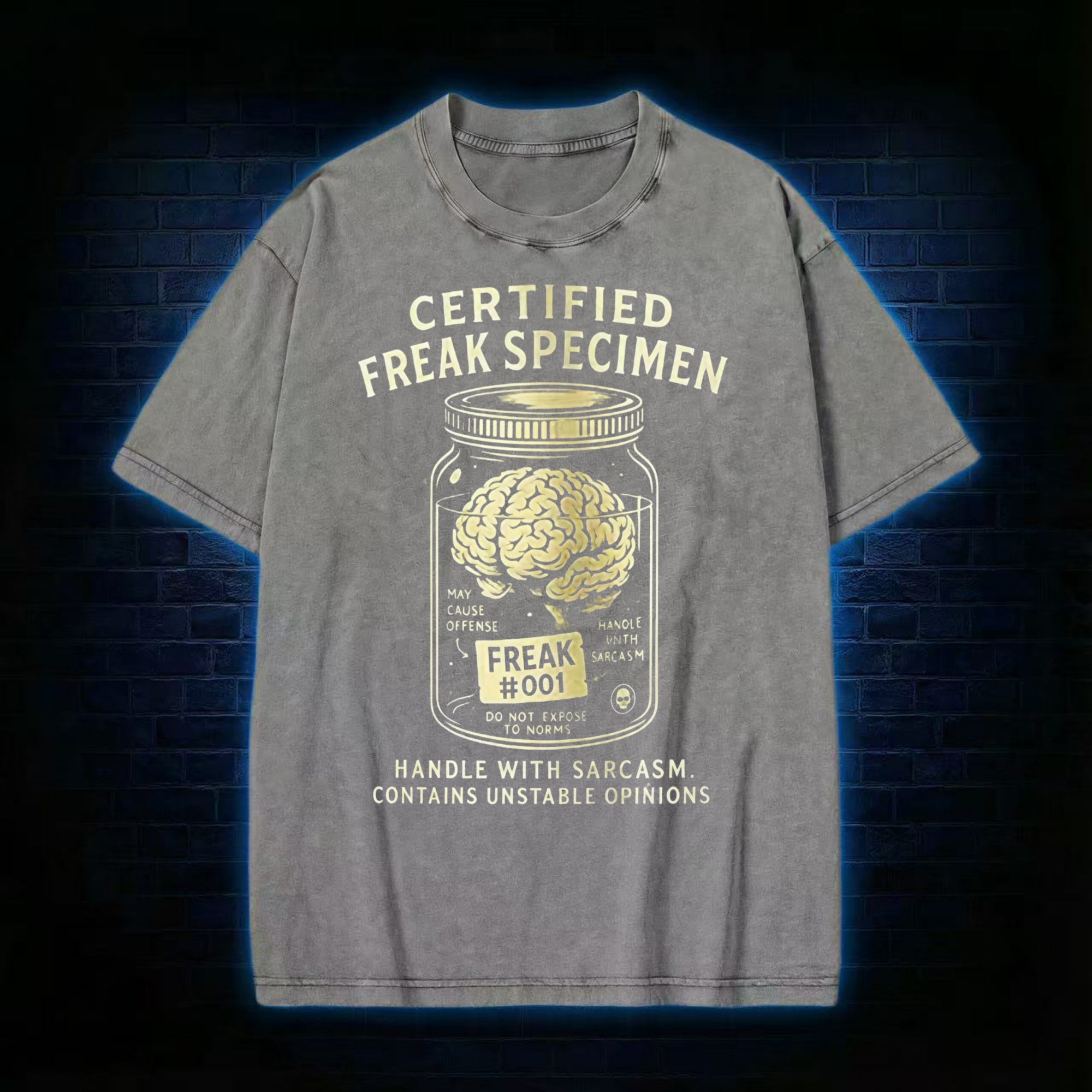 Certified Freak Specimen Washed T-shirt