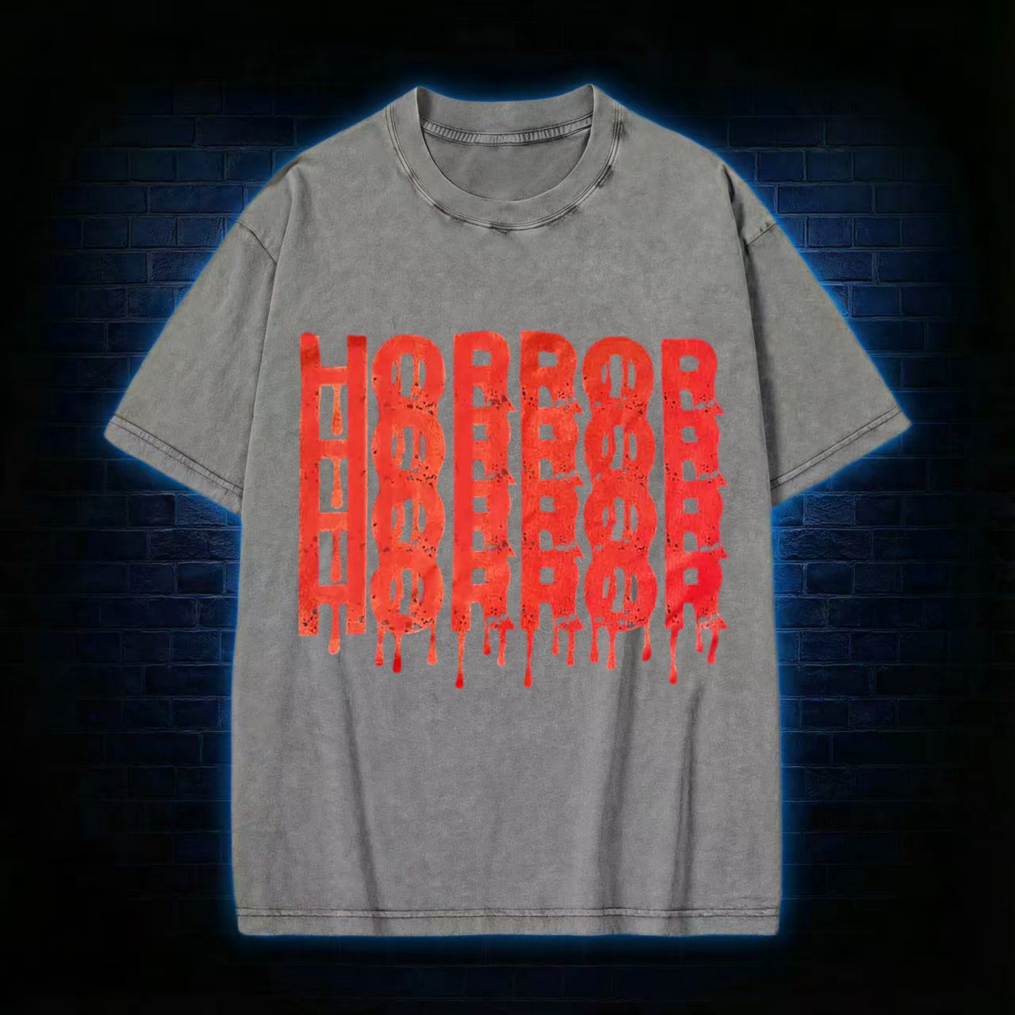 Horror Washed T-shirt