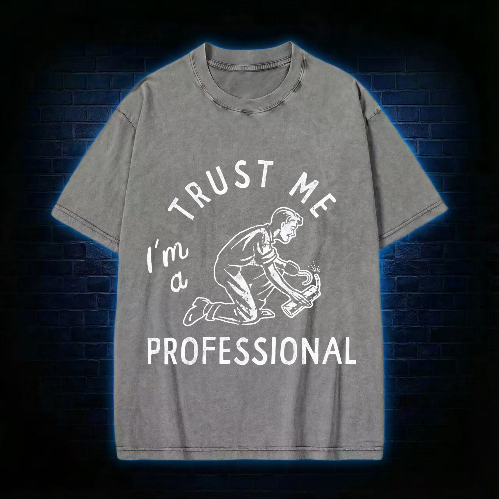 I'm a Professional Washed T-shirt