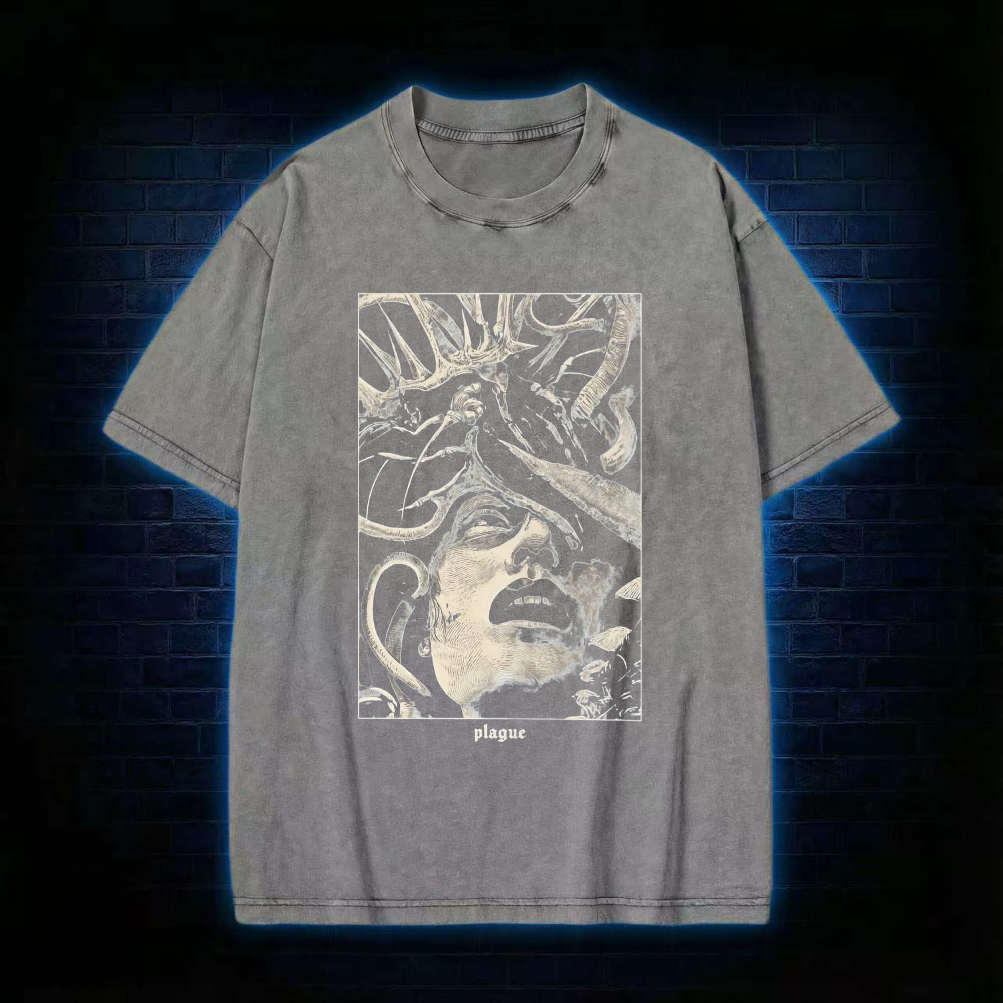 Plauge Washed T-shirt