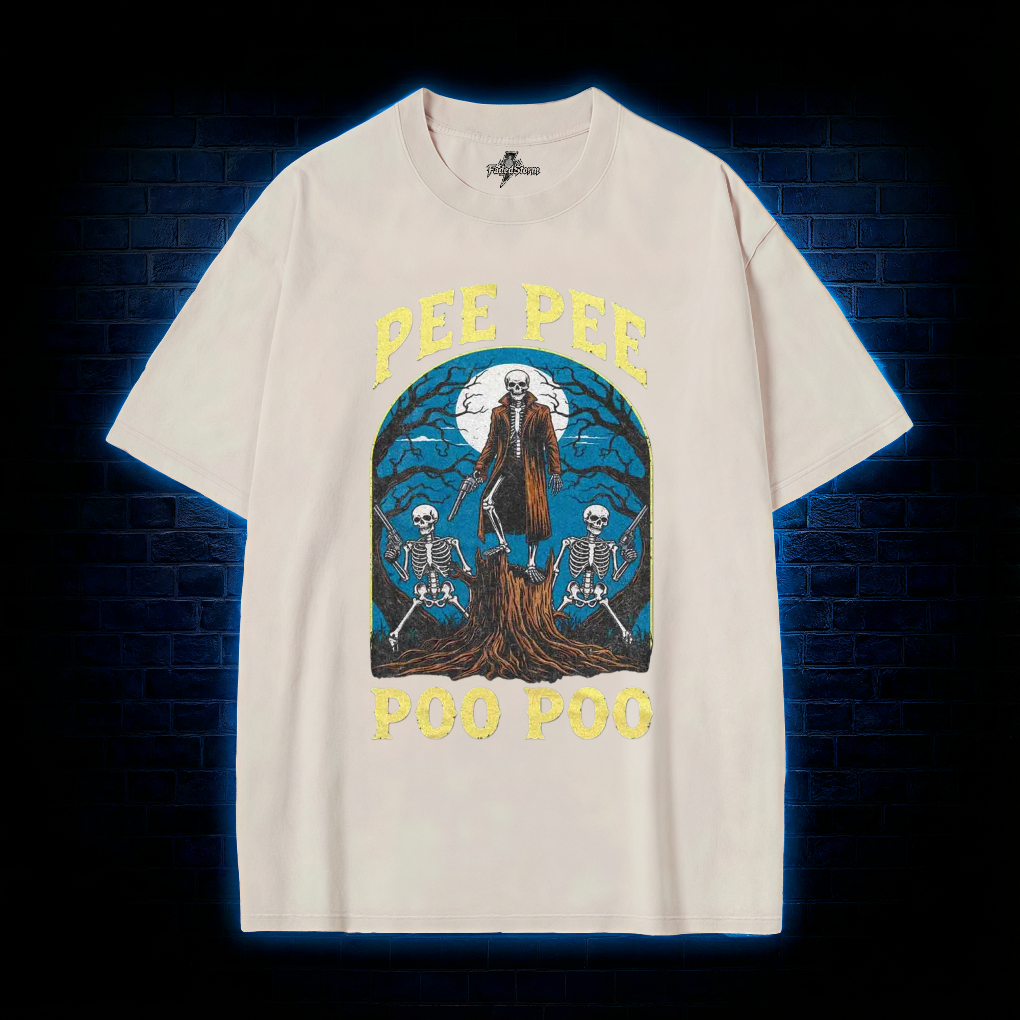 Pee Pee Poo Poo Washed T-shirt