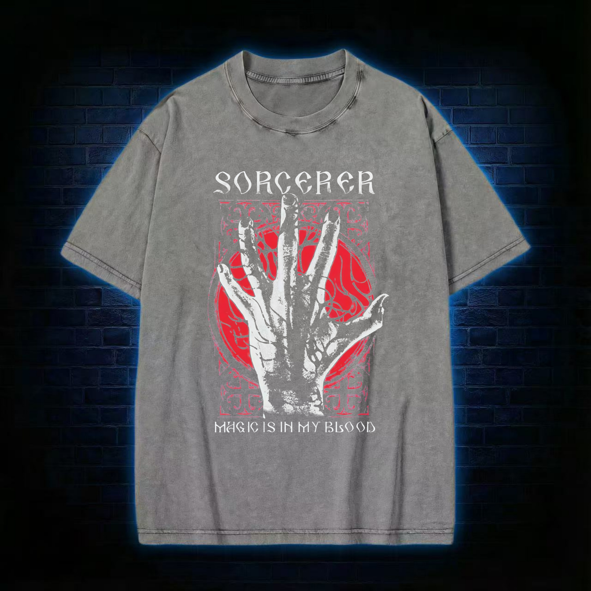 Magic is in My Blood Washed T-shirt