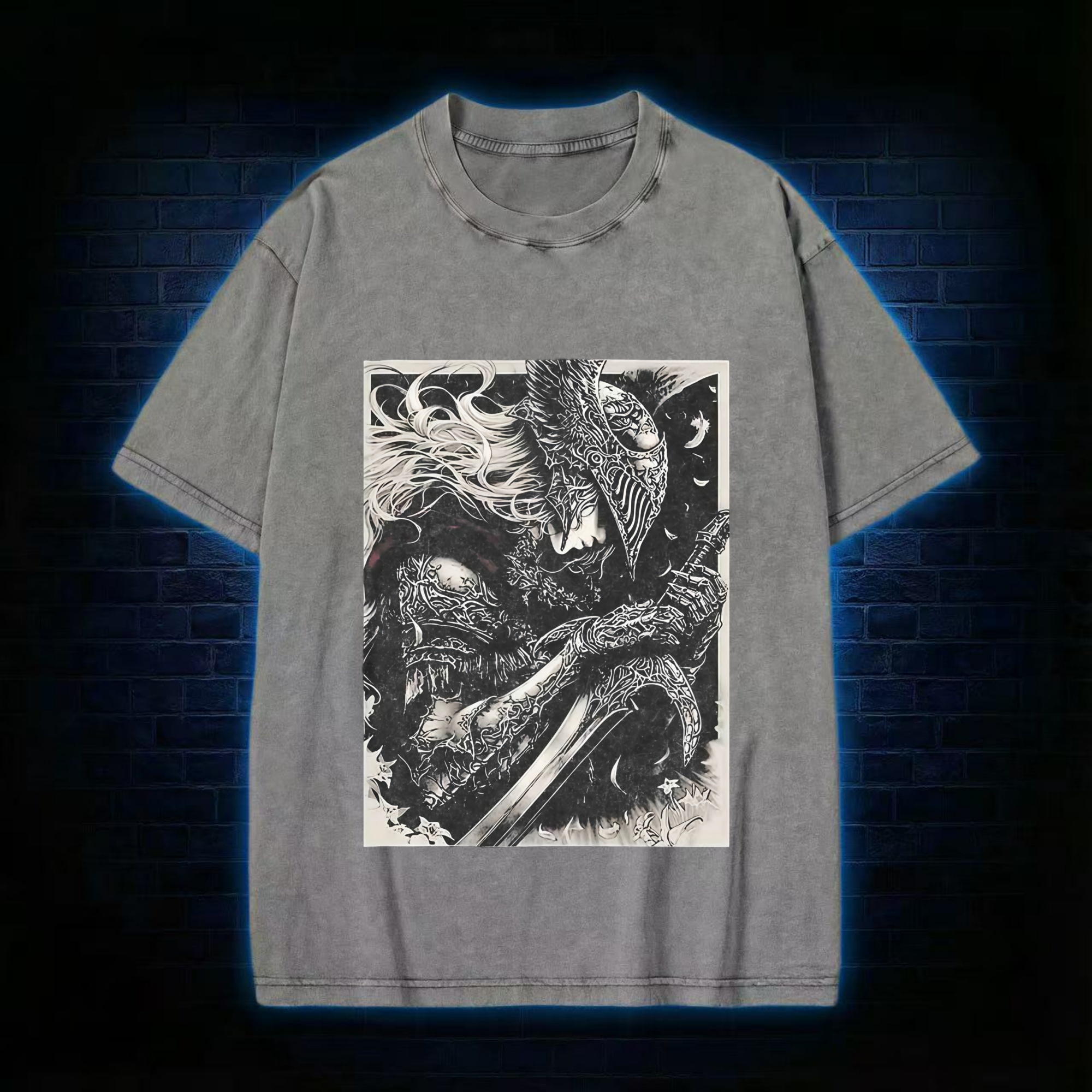 I Have Never Known Defeat Washed T-shirt