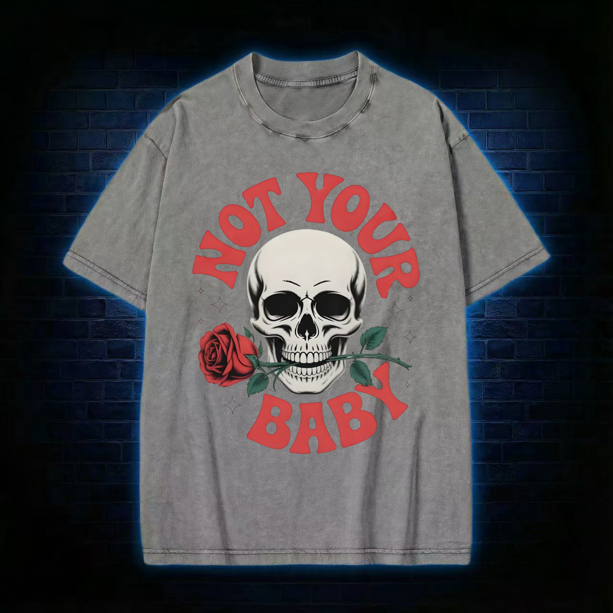 Not Your Baby Washed T-shirt