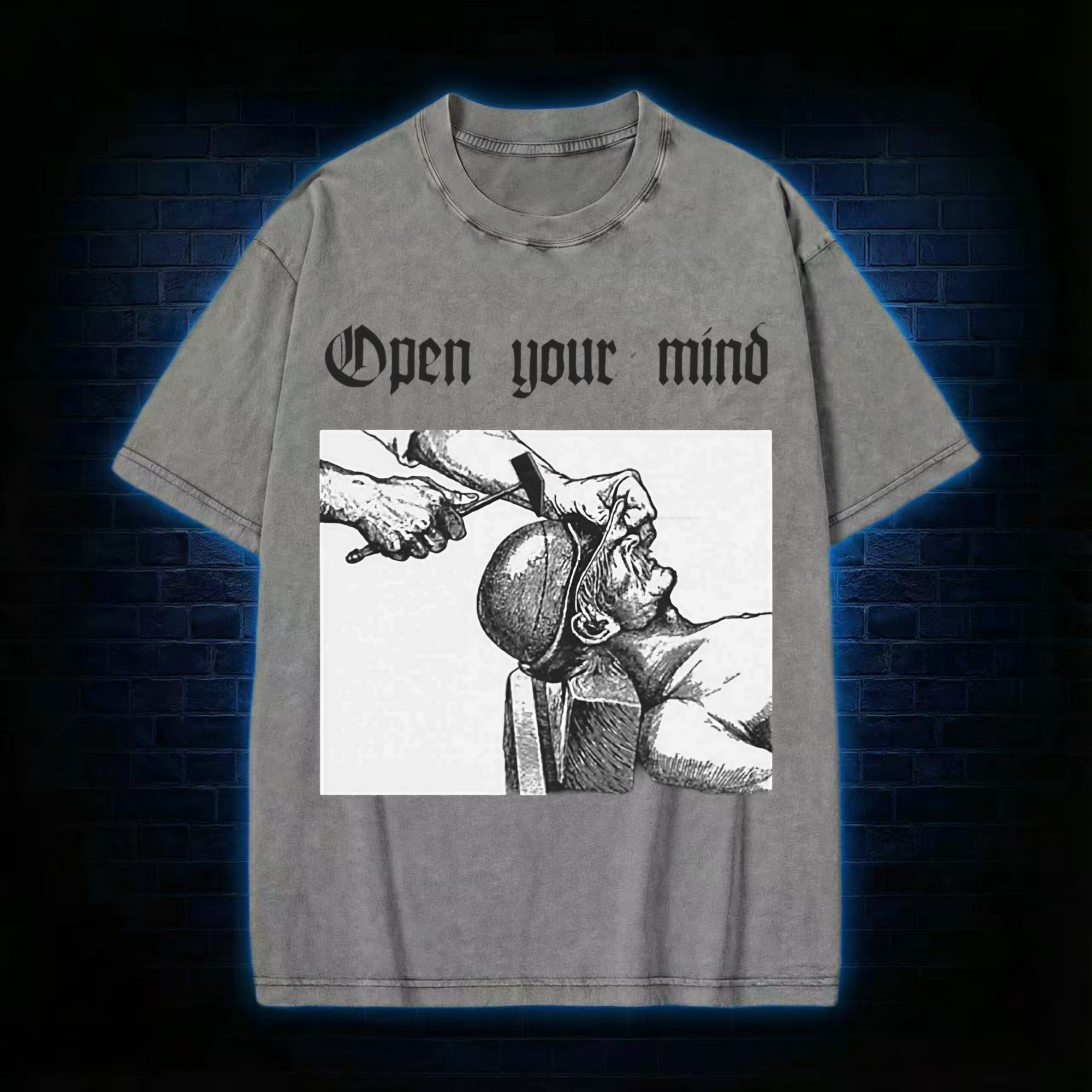Open Your Mind Washed T-shirt