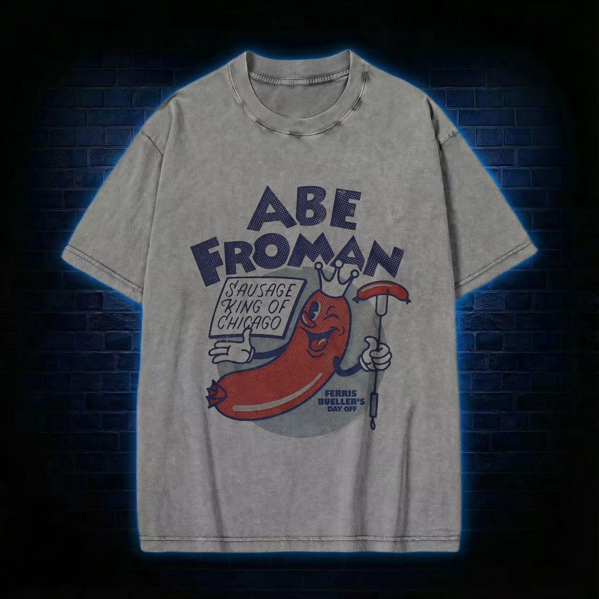 Sausage King Of Chicago Washed T-shirt