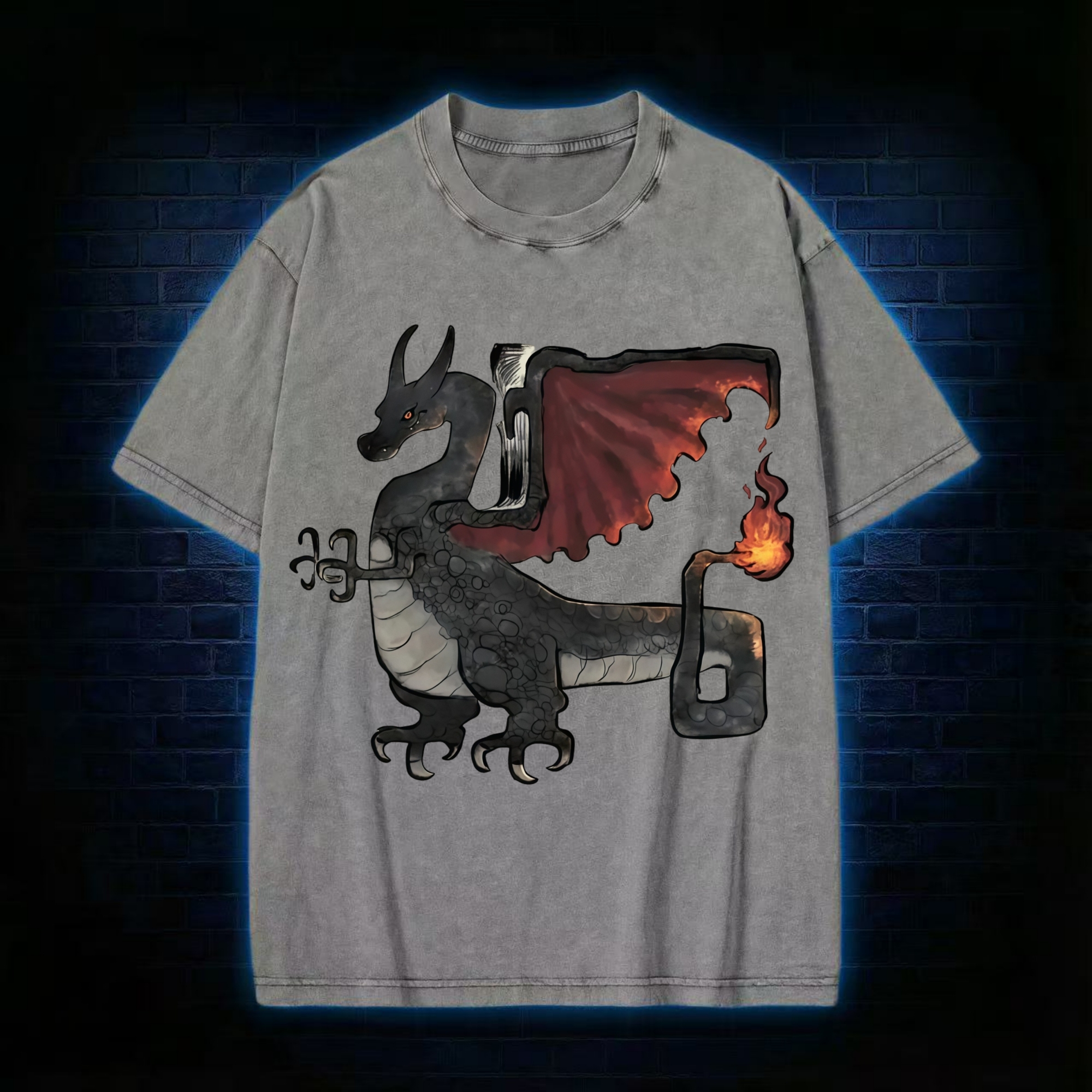 The Chuck Dragon Washed T-shirt