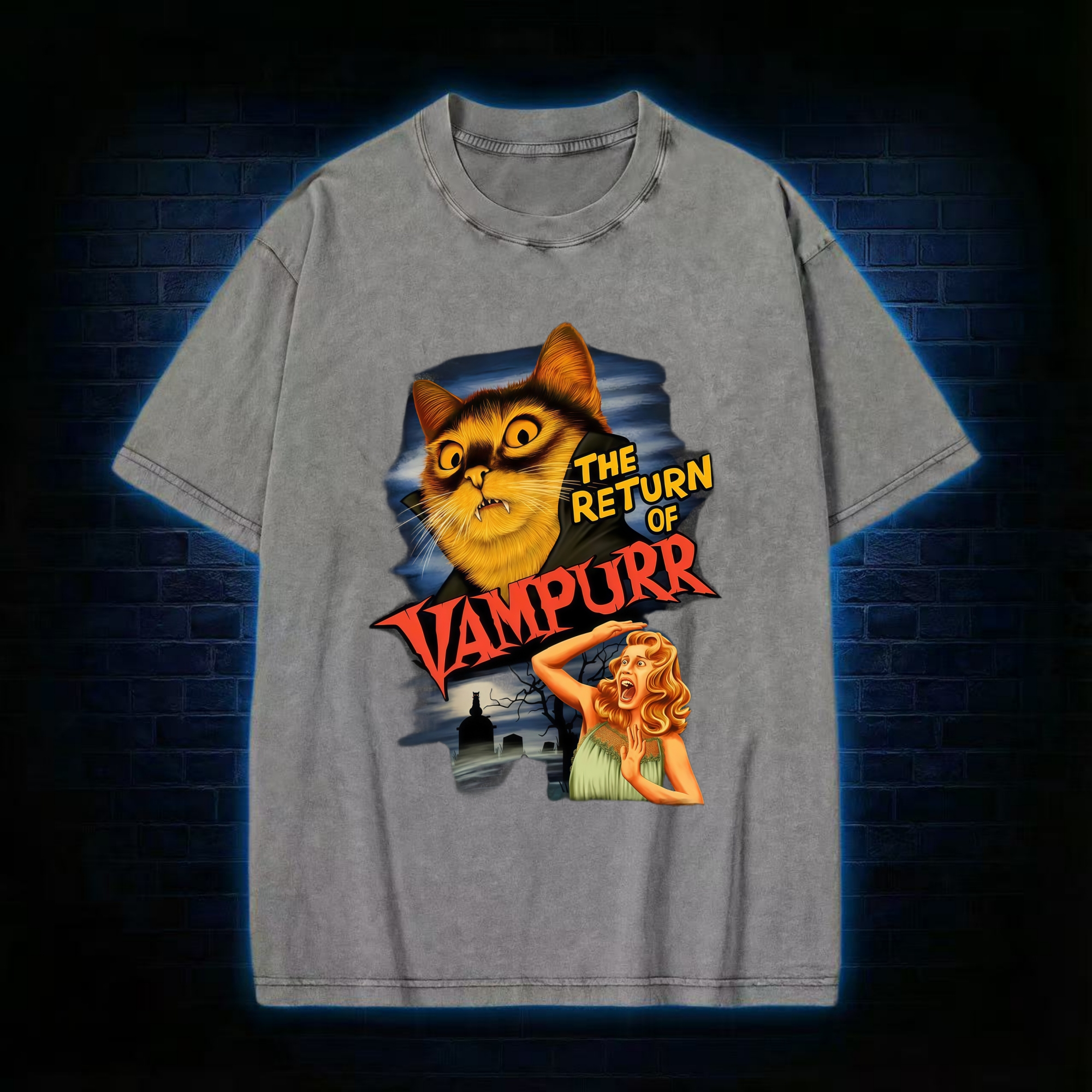 The Return Of Vampurr Washed T-shirt