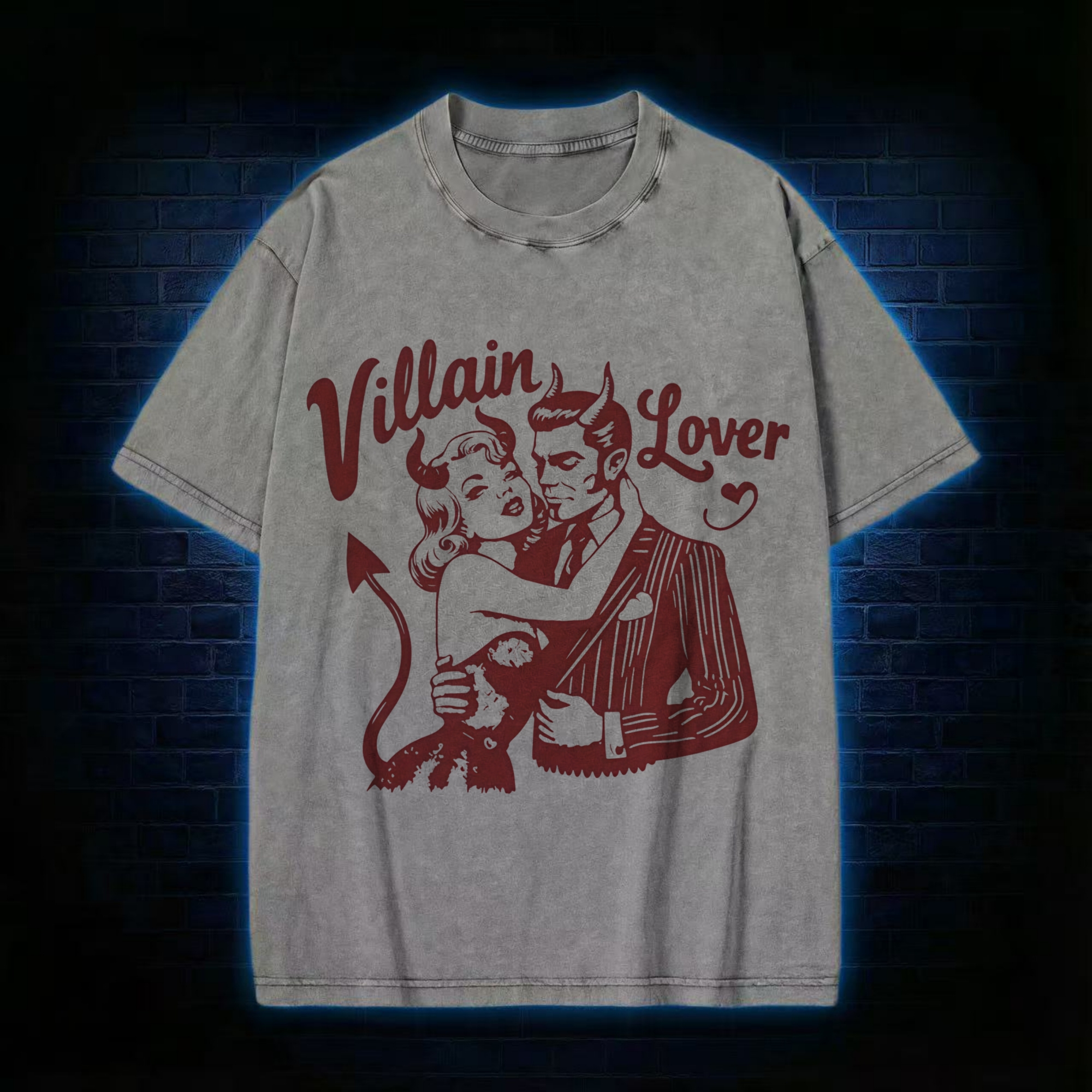 Villain Lover Washed T-shirt