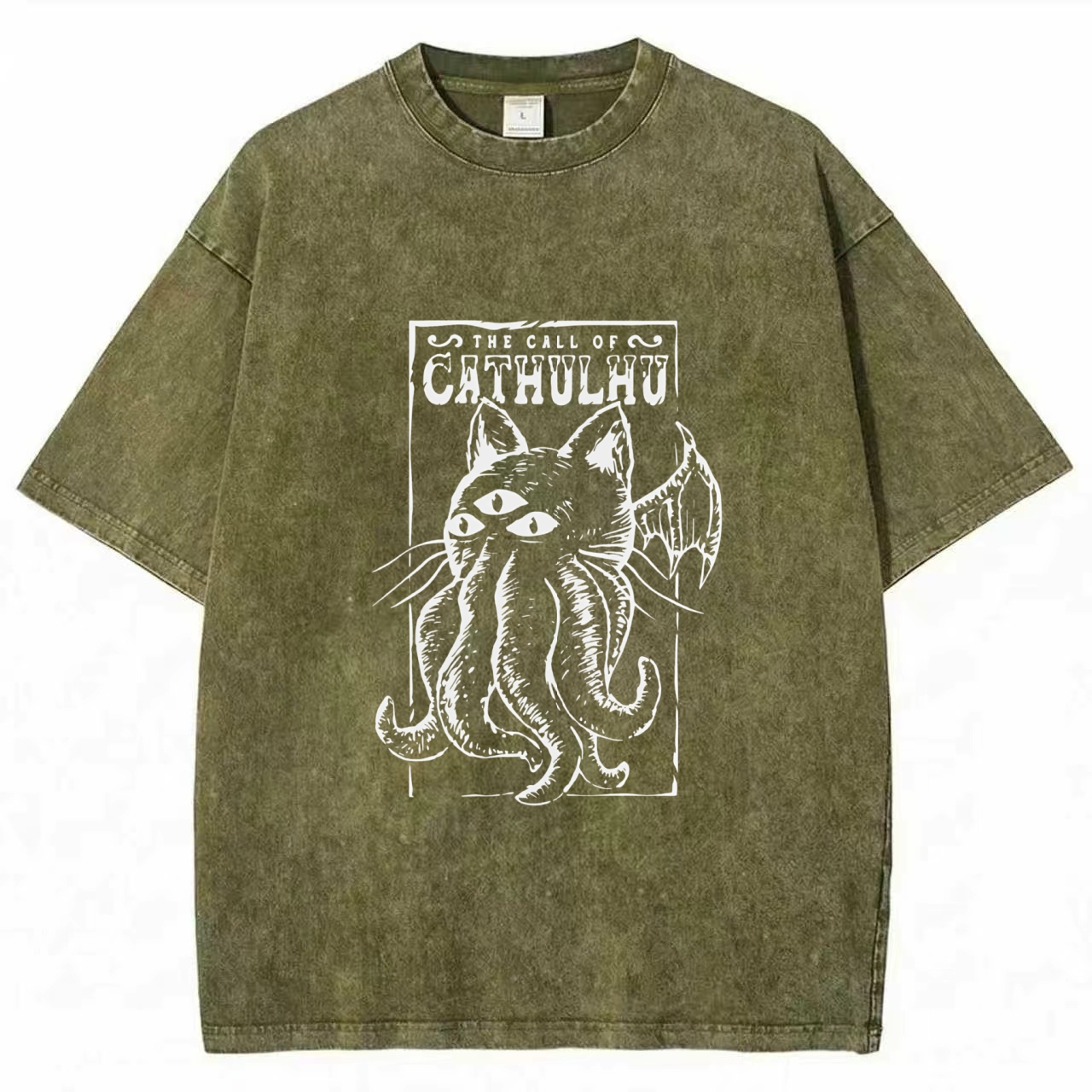 The Call Of Cathulhu Essential Washed T-Shirt