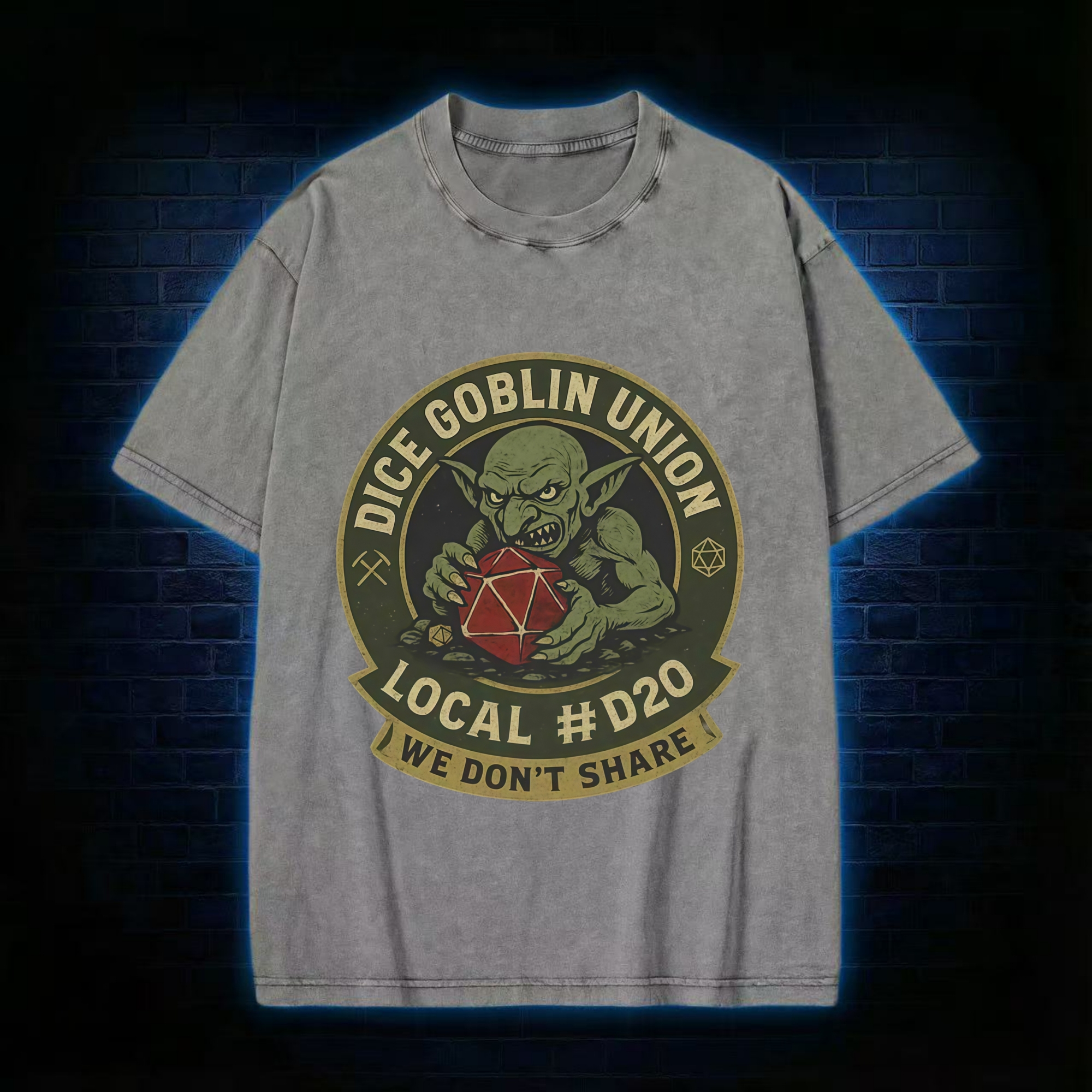 We Don't Share Washed T-shirt