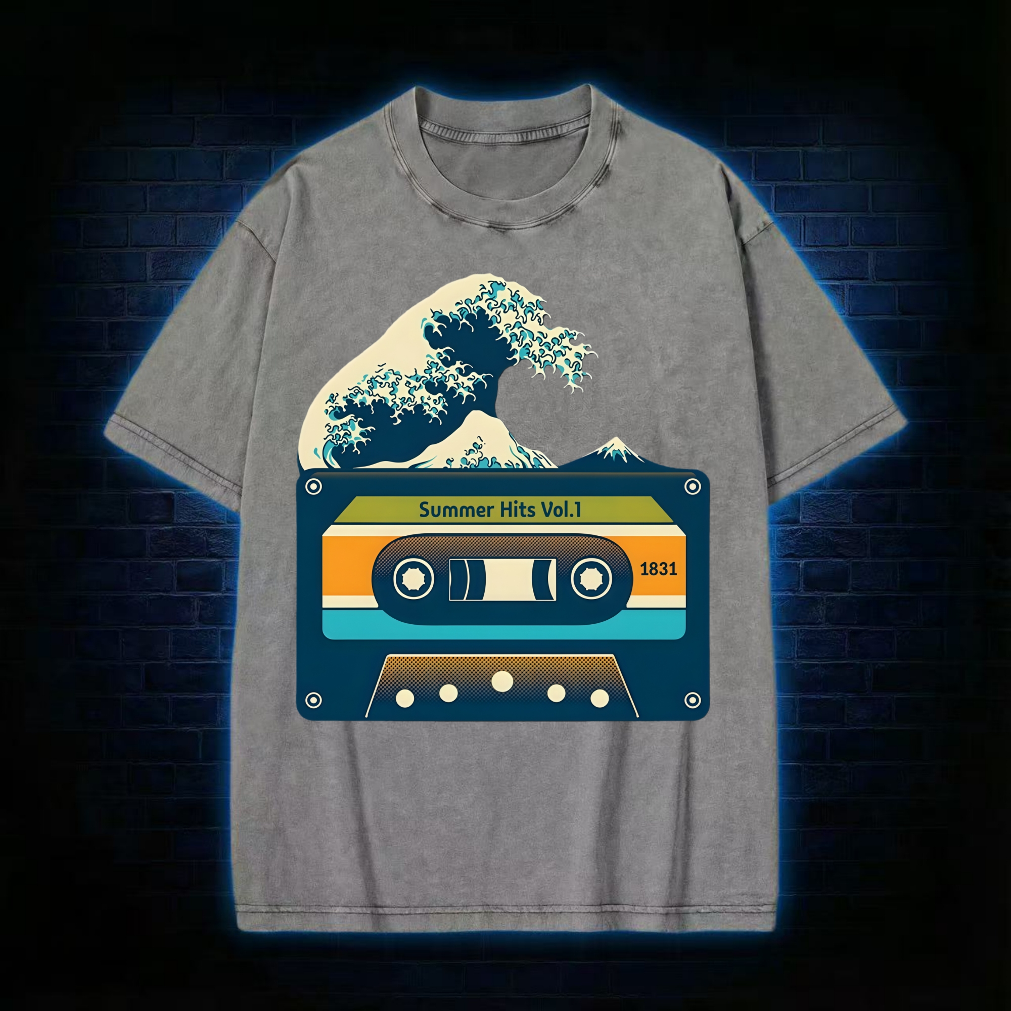 Summer Hits Of Kanagawa Cassette T-shirt