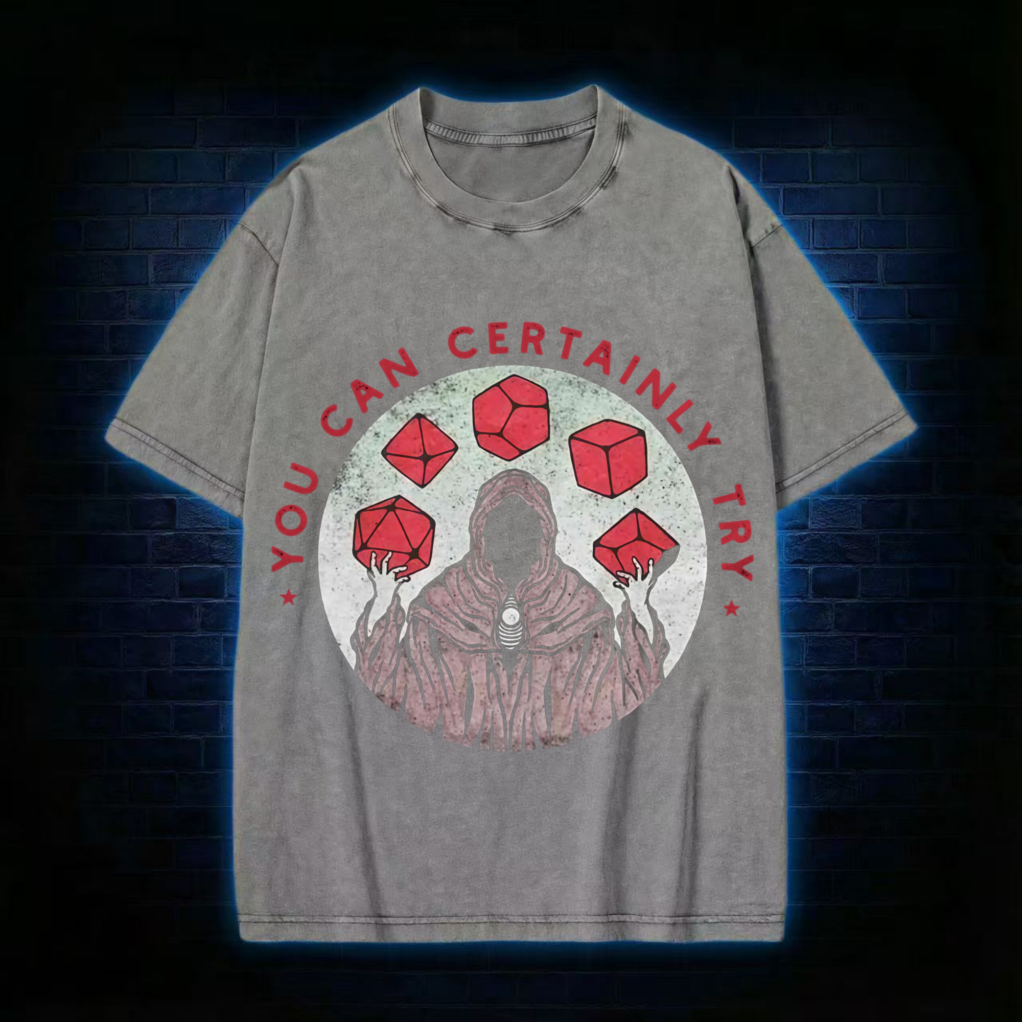 You Can Certainly Try Washed T-shirt