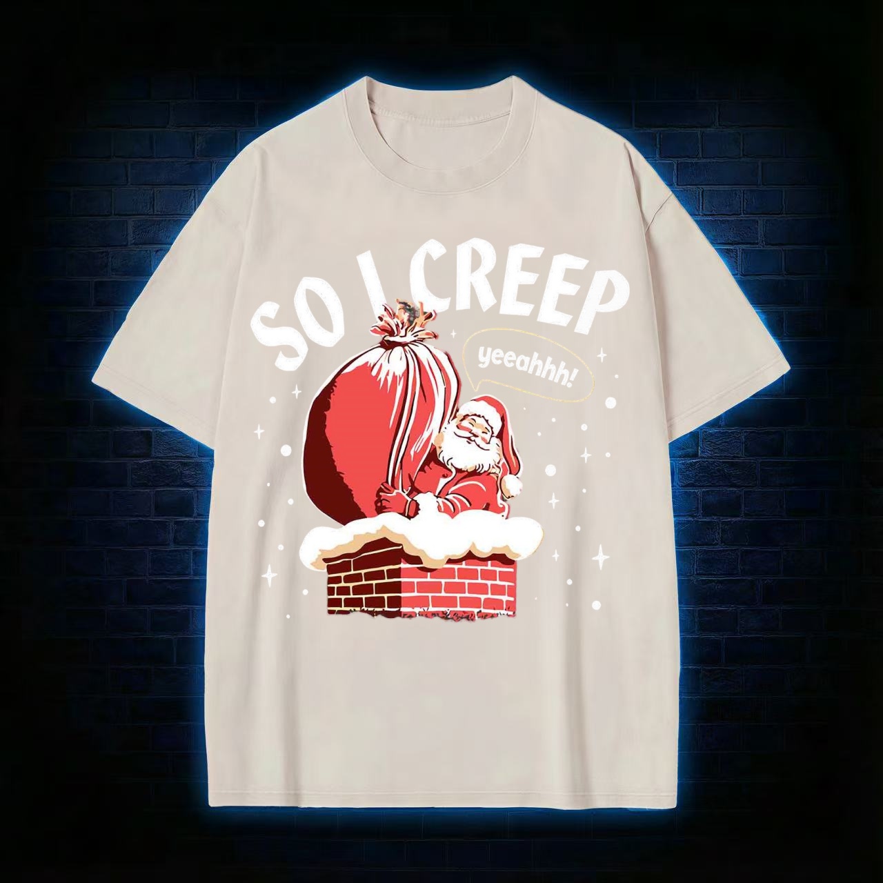 So I Creep Washed T-shirt